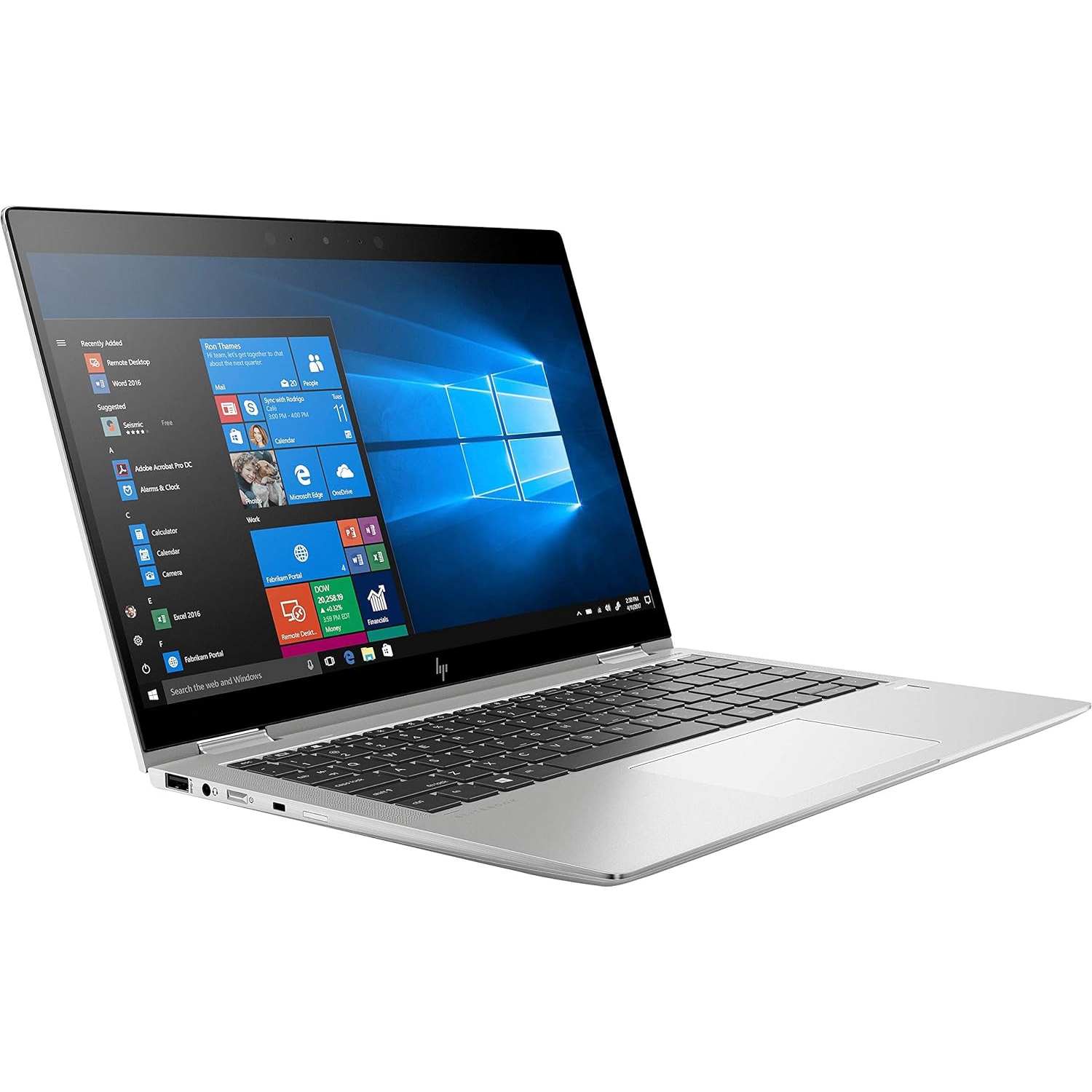 Refurbished - HP Elitebook x360 1040 G6 2-in-1 14" FHD Touch Laptop, Intel Core i7-8th Gen. 1.9GHz, 16GB RAM, 512GB SSD, Windows 11 Pro.
