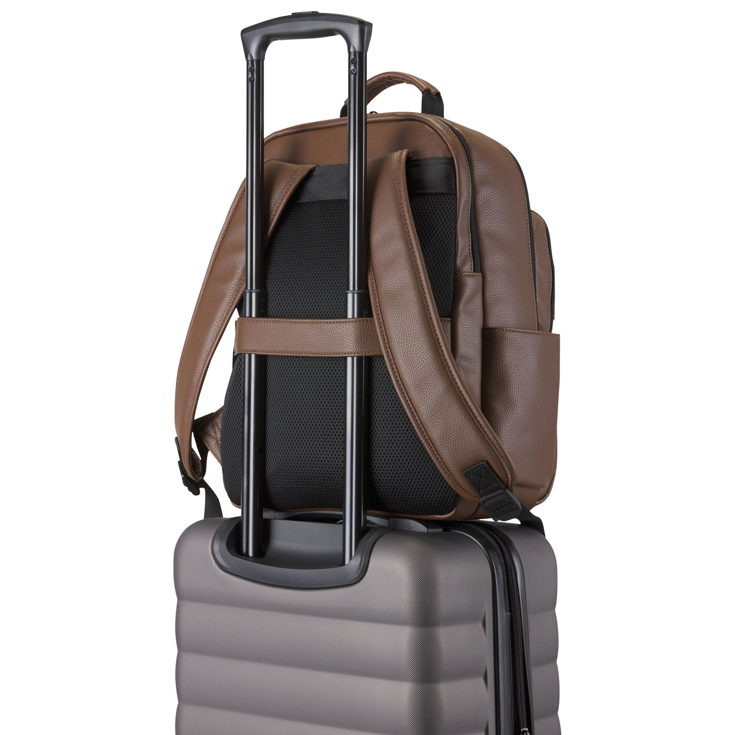 Sac à dos uni Portos de Bugatti pour portable de 15,6 po - Cognac