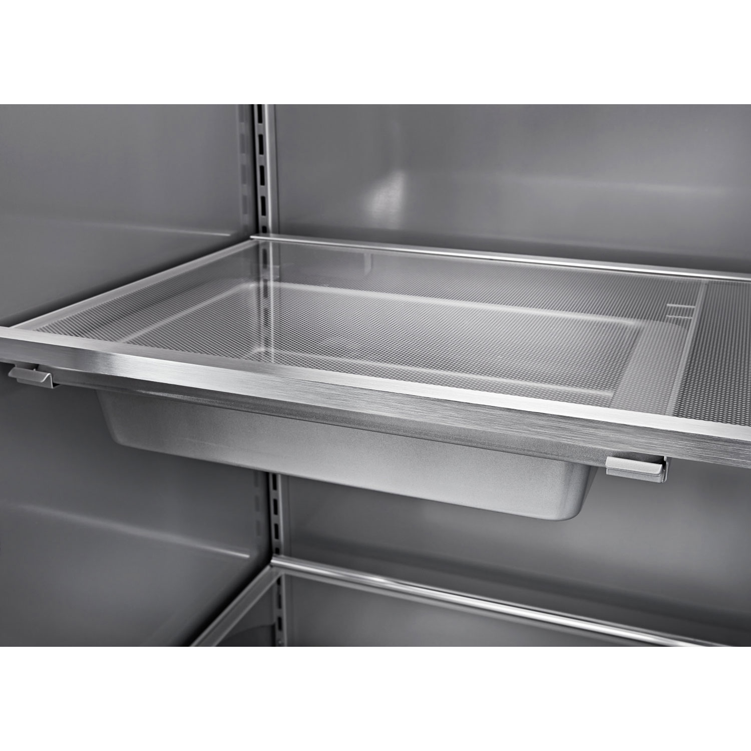 Réfrigérateur à congélateur juxtaposé 25,5 pi³ 42 po de KitchenAid - Acier inoxydable