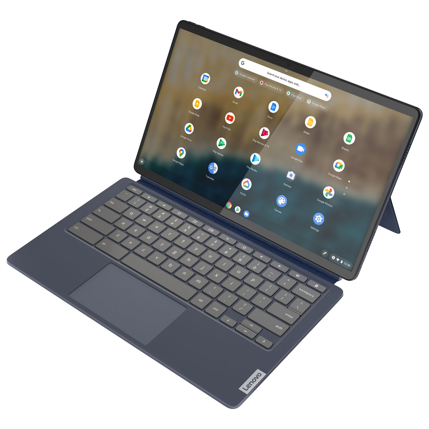 Chromebook本体 Lenovo IdeaPad Duet Chromebook 128GB Lenovo Chromebook Duet, 2-in-1, 10.1