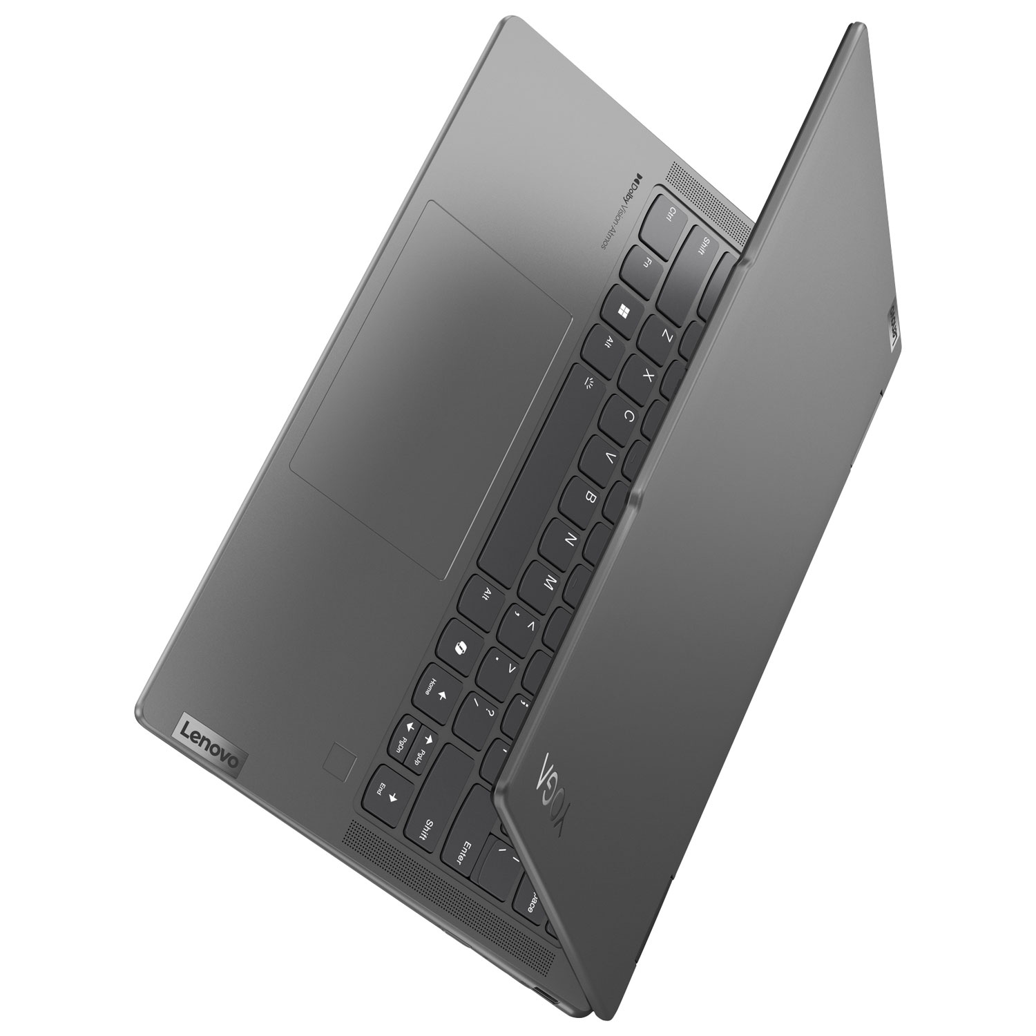 Portable 2-en-1 à écran tactile de 14 po Yoga 7i de Lenovo - Gris tempête