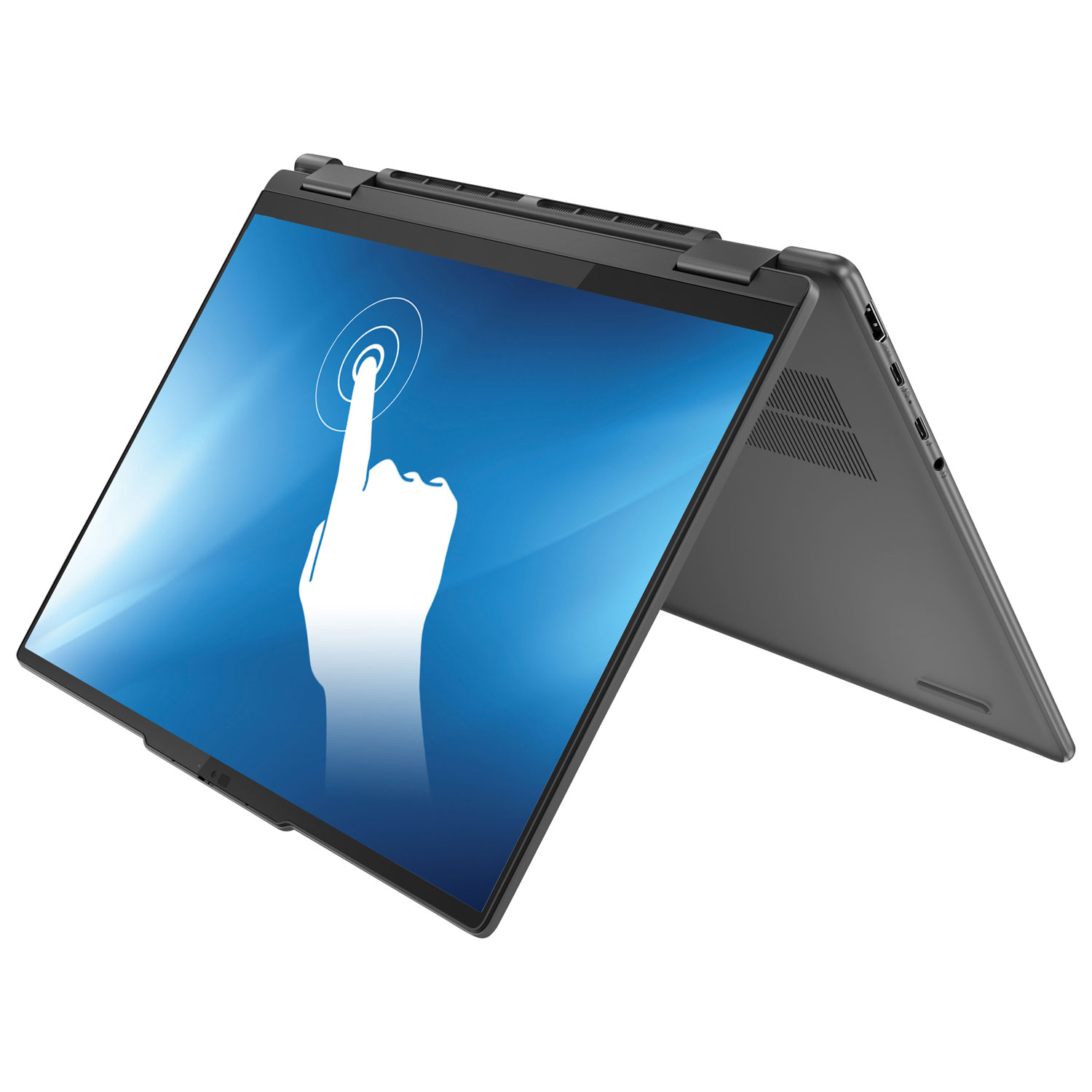 Lenovo Yoga 7i 14" 2-in-1 Touchscreen Laptop - Storm Grey (Intel Core Ultra 7 Processor 155U/1TB SSD/16GB RAM)