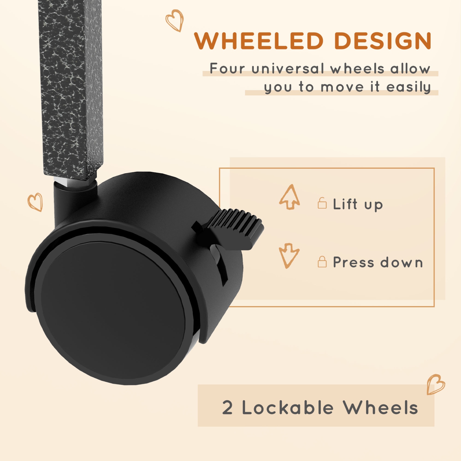 PawHut 50"H 5-Tier Chinchilla Ferret Guinea Pig Cat Cage, Metal Deluxe Animal Critter Nation Cage for Kitten Rabbit, Small Pet House w/ Hammock