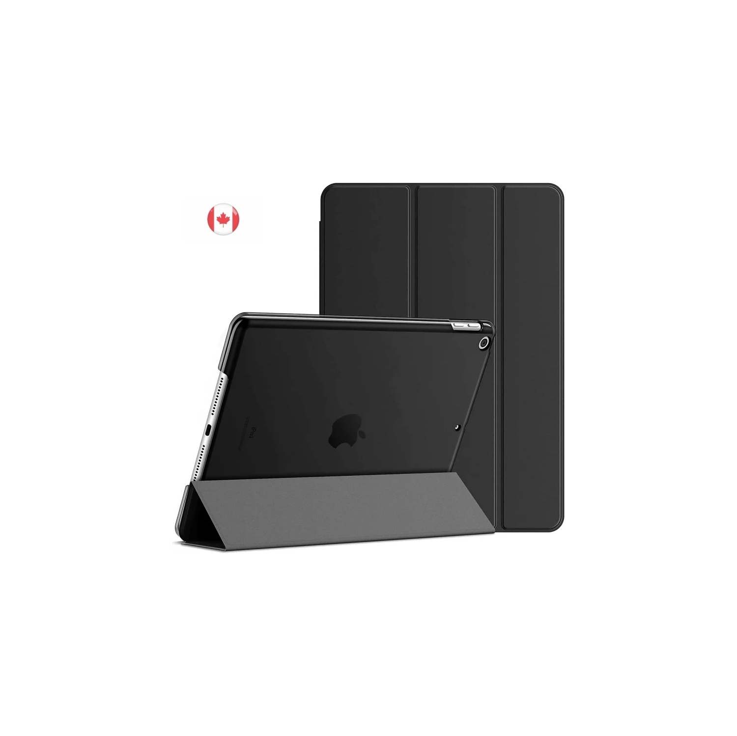 iPad Case - Smart Cover with Auto Wake/Sleep - Black