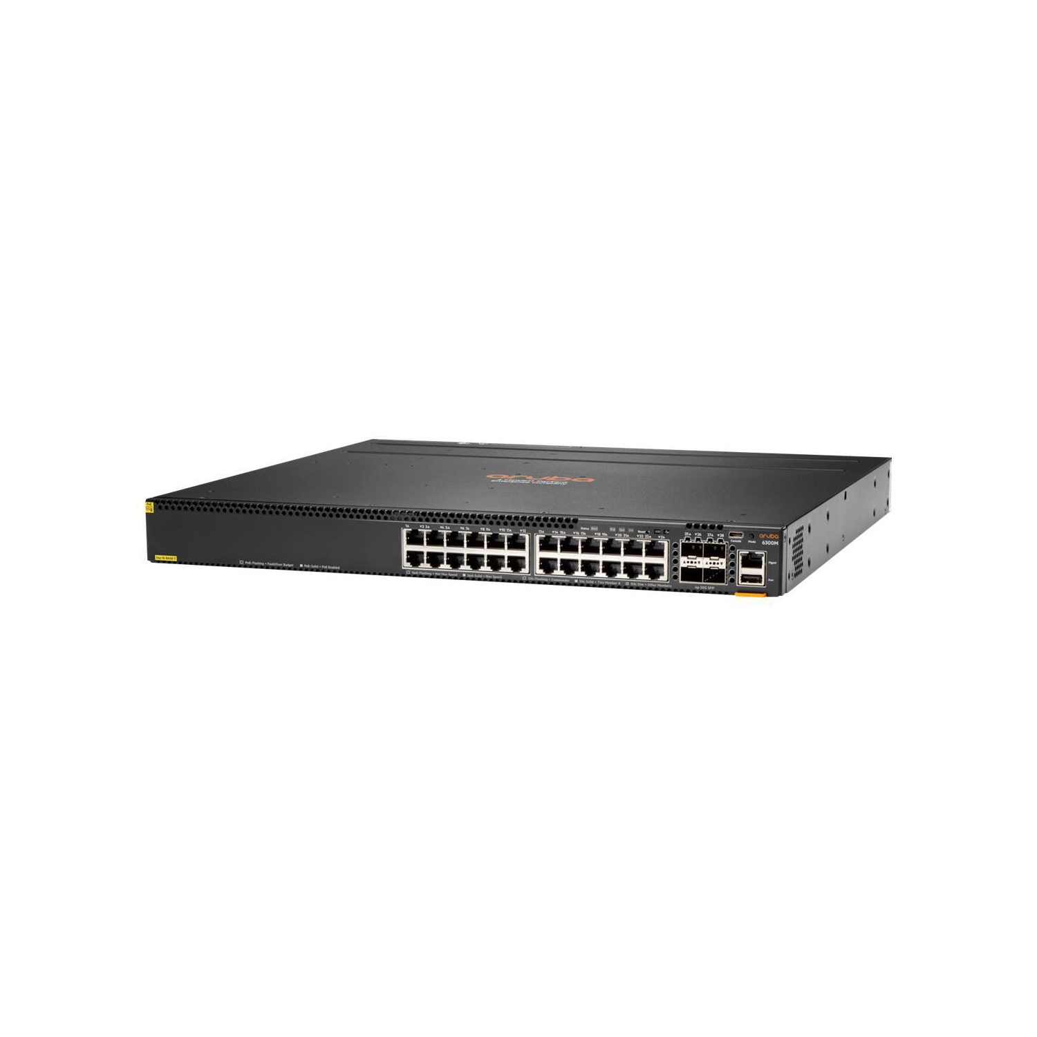Commutateur HPE Aruba 6300&nbsp;M 24G CL4 PoE 4SFP56 - nouveau scellé - JL662&nbsp;A