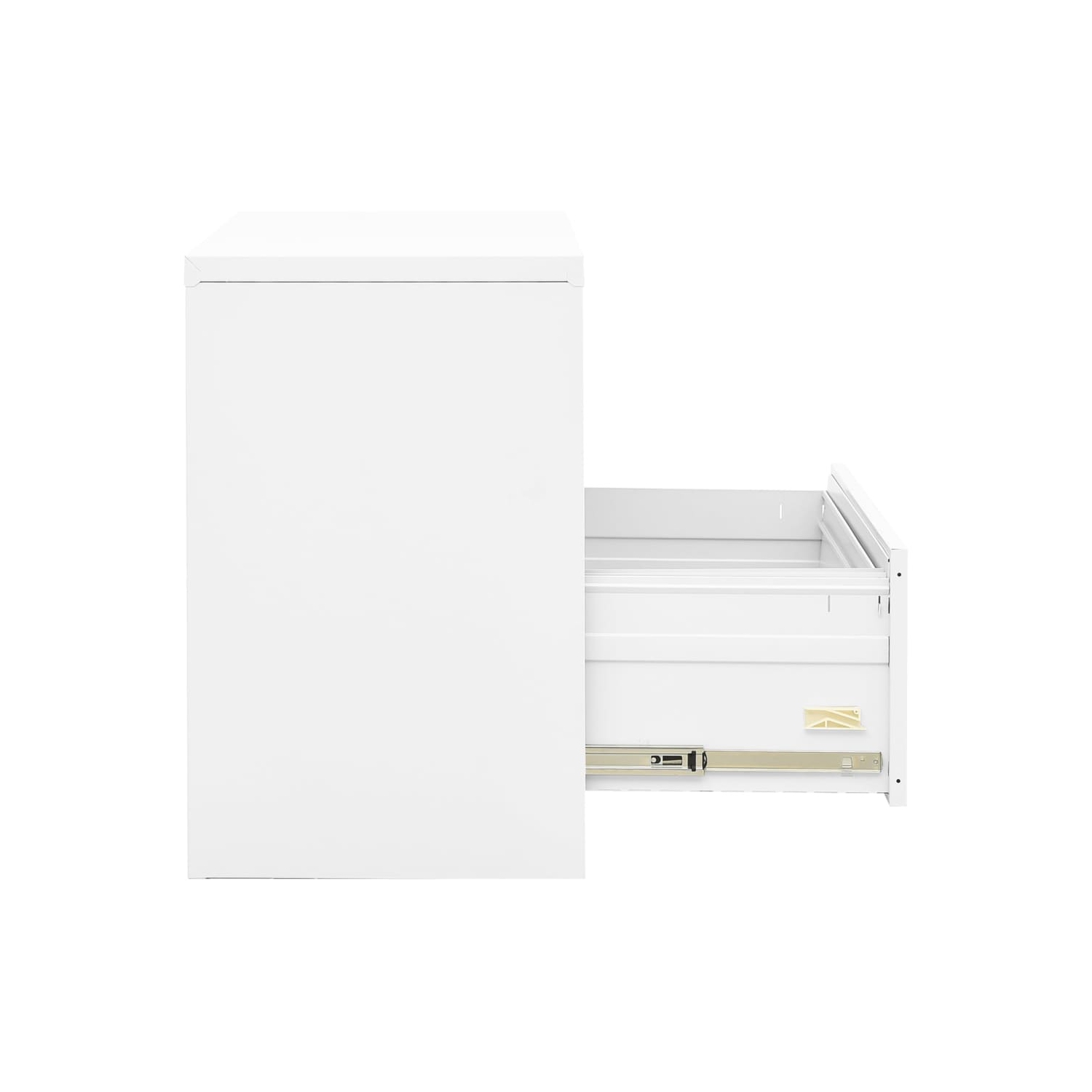 vidaXL Filing Cabinet White 90x46x72.5 cm Steel