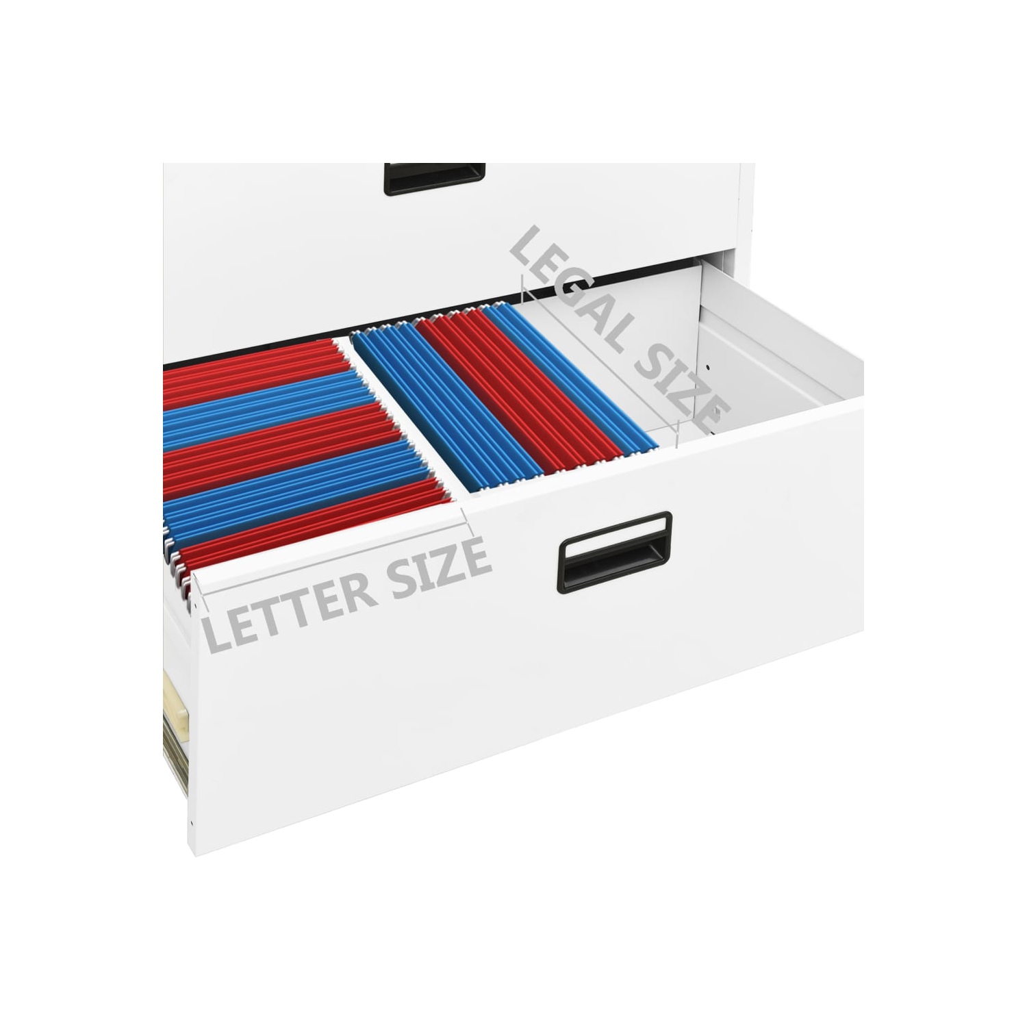 vidaXL Filing Cabinet White 90x46x72.5 cm Steel