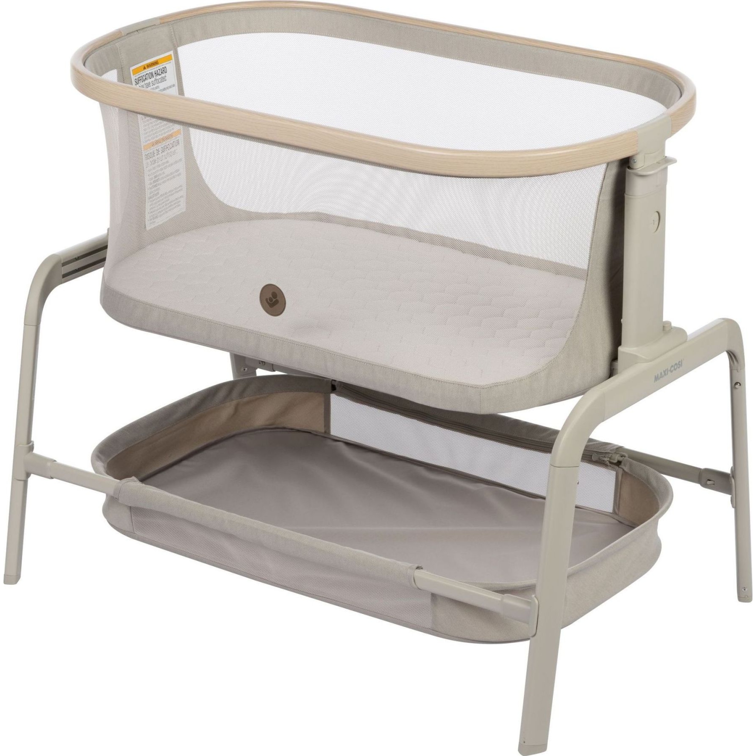Maxi Cosi Iora Bedside Bassinet - Classic Oat