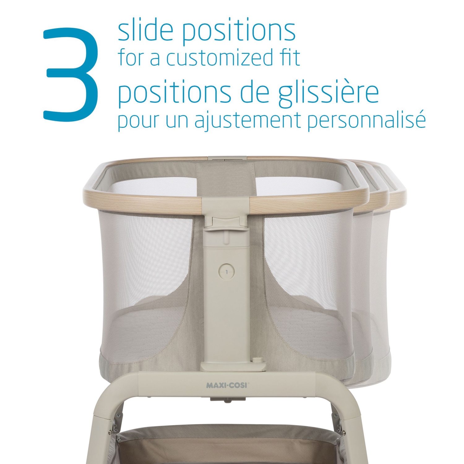 Maxi Cosi Iora Bedside Bassinet - Classic Oat