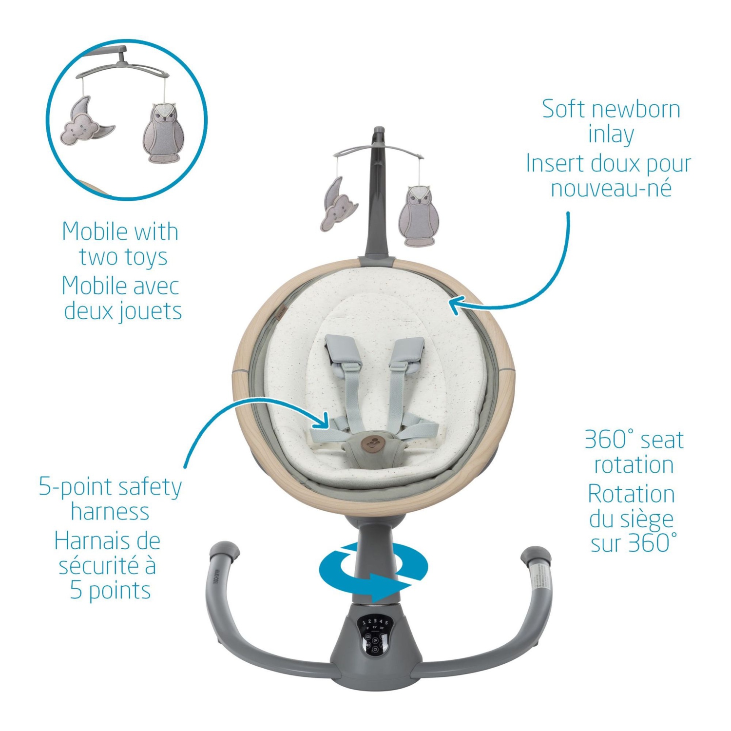 Maxi Cosi Cassia Swing - Classic Green