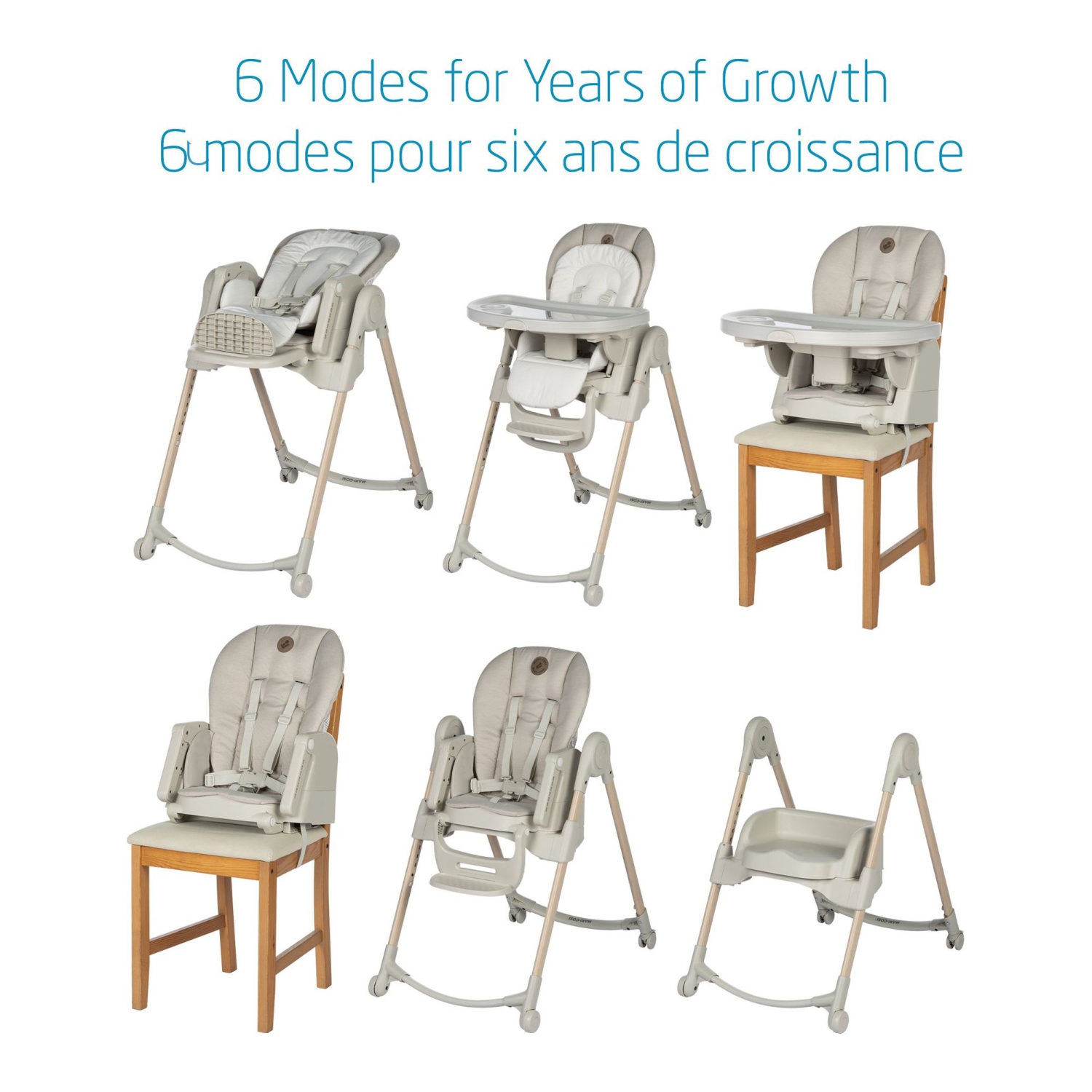 Chaise haute Minla de Maxi Cosi - Avoine classique