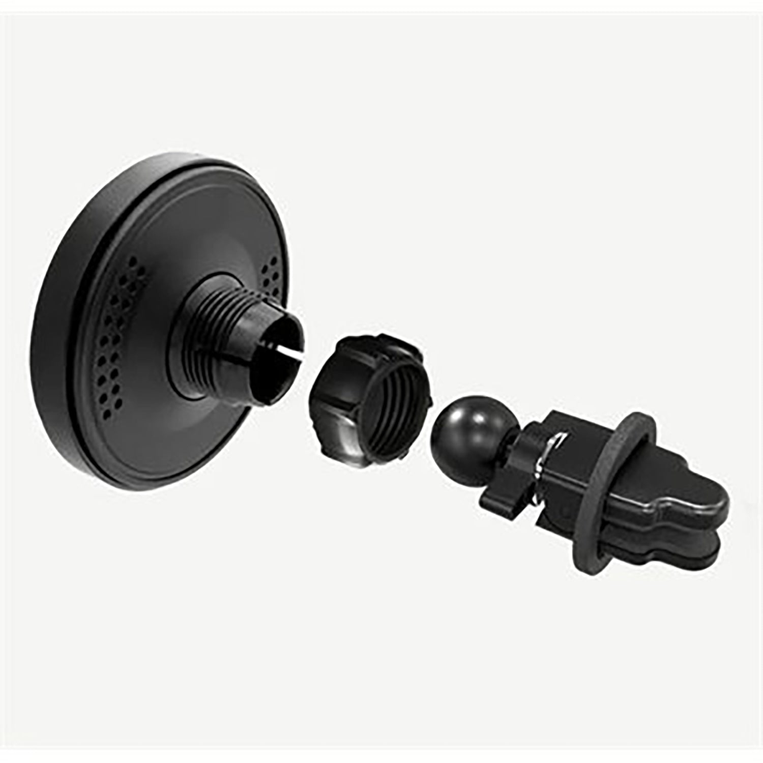 MightyMount - Magsafe Magnetic Phone Holder with Wireless Charger for Car Air Vent, Black