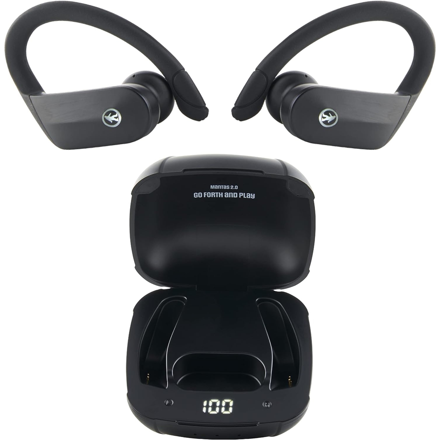 Outdoor Tech Mantas 2.0 Bluetooth Headphones Ear Buds