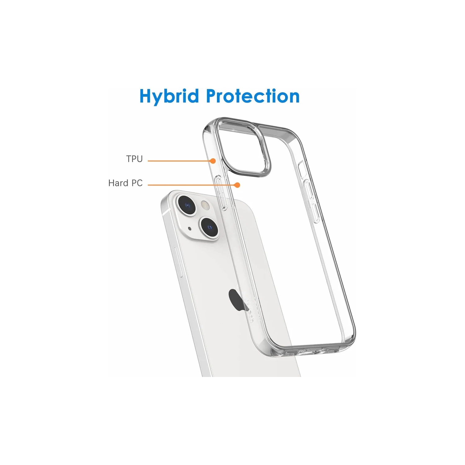 Étui Clear iPhone 12/12 Pro : Antichoc, antirayure, ne jaunit pas