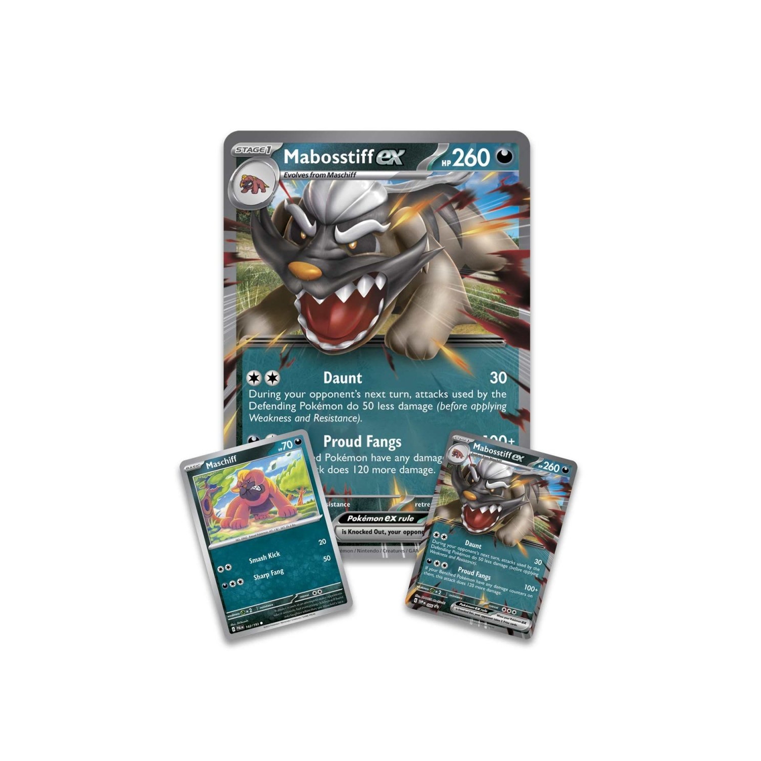 Jeu de cartes à collectionner Pokémon USA : Boîte Mabosrtiff