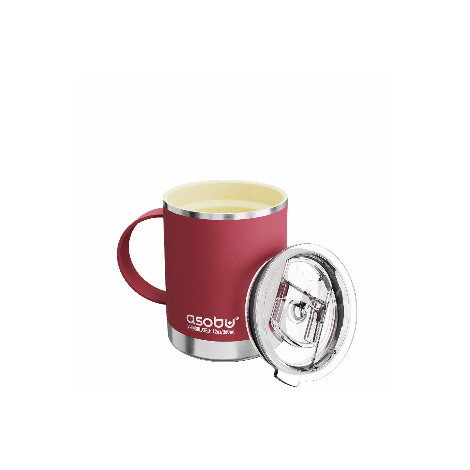 Asobu Ultimate Insulated Coffee Mug with Inner Ceramic Coating