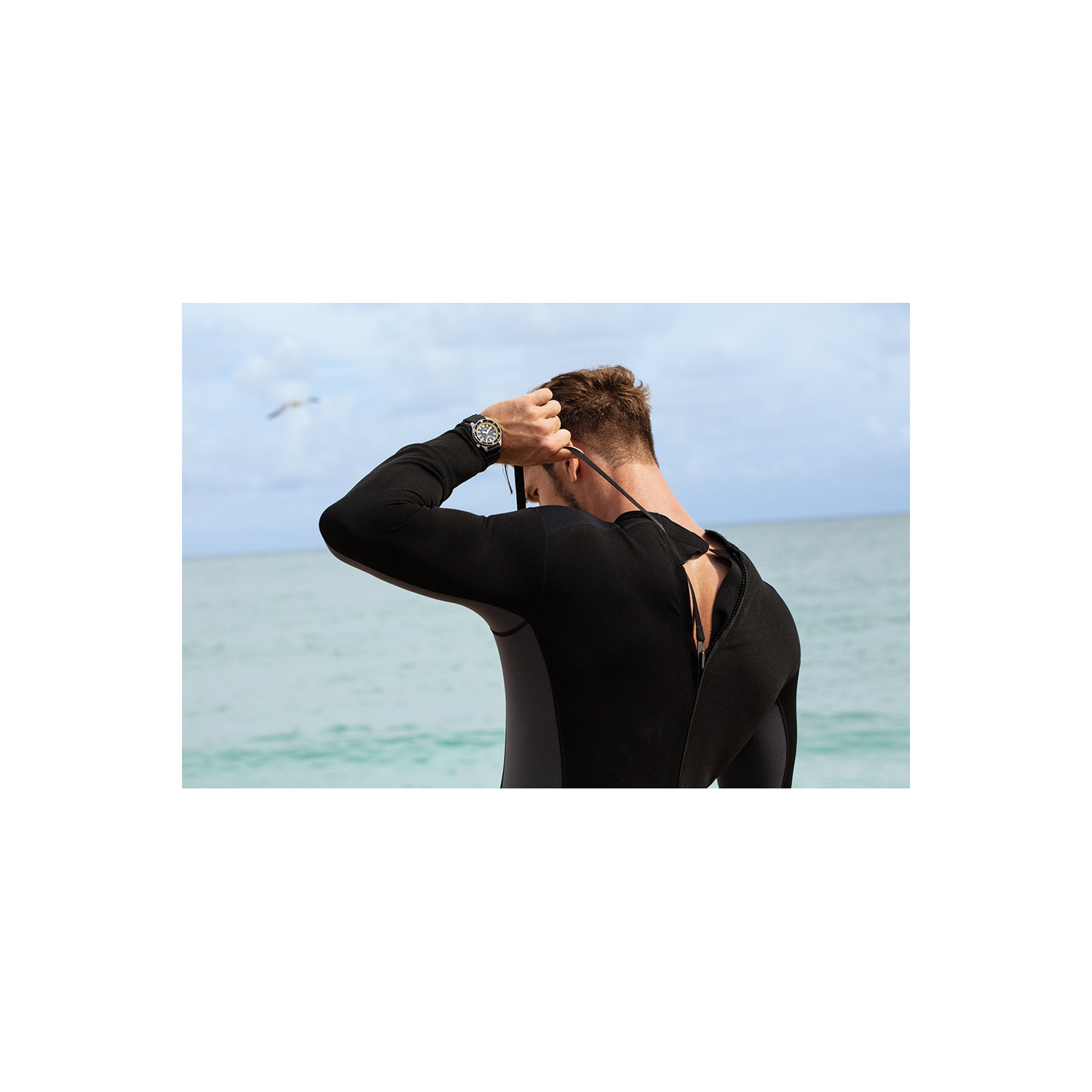 Citizen Mens Promaster Dive Automatic Automatic Watch 44mm Silver-Tone Stainless Steel Case Black Polyurethane Strap with Black Dial