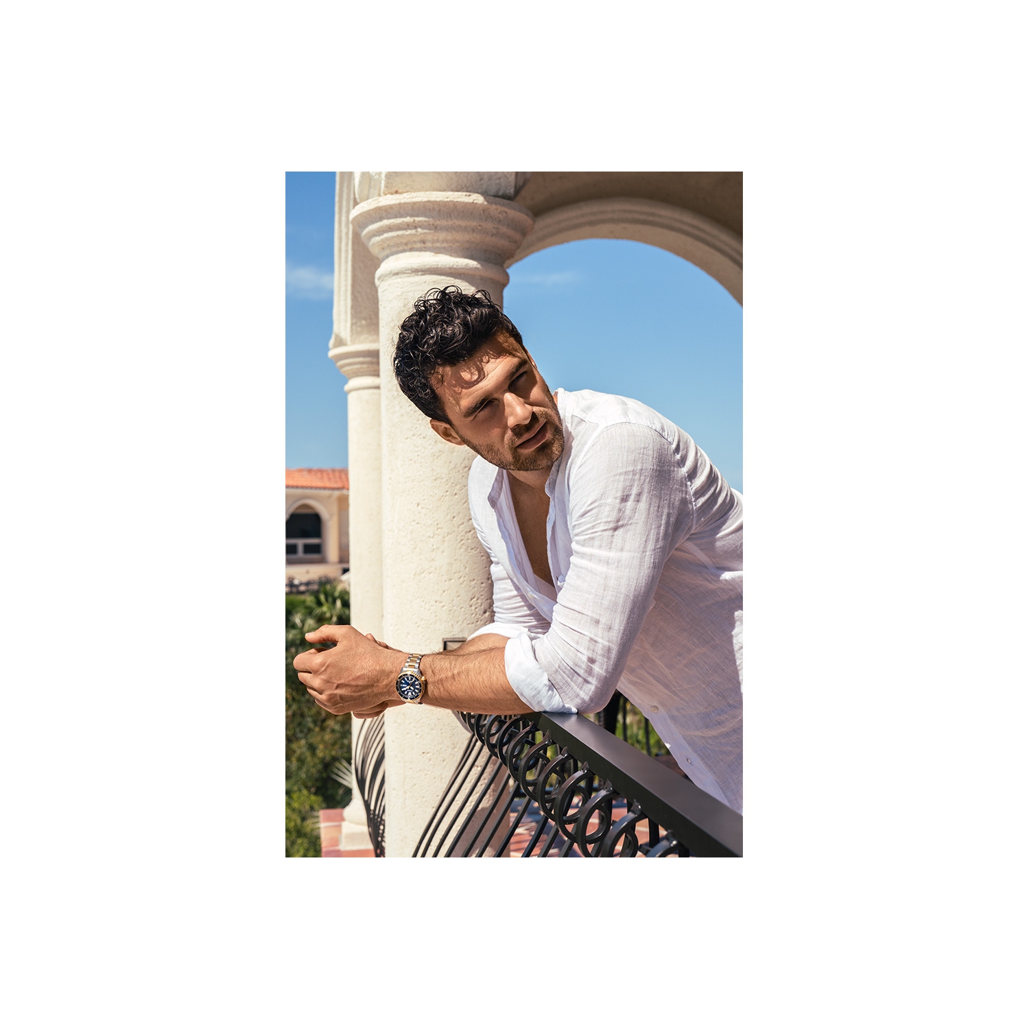 Montre automatique Promaster Dive 44&nbsp;mm en inox deux tons avec cadran bleu pour hommes de Citizen