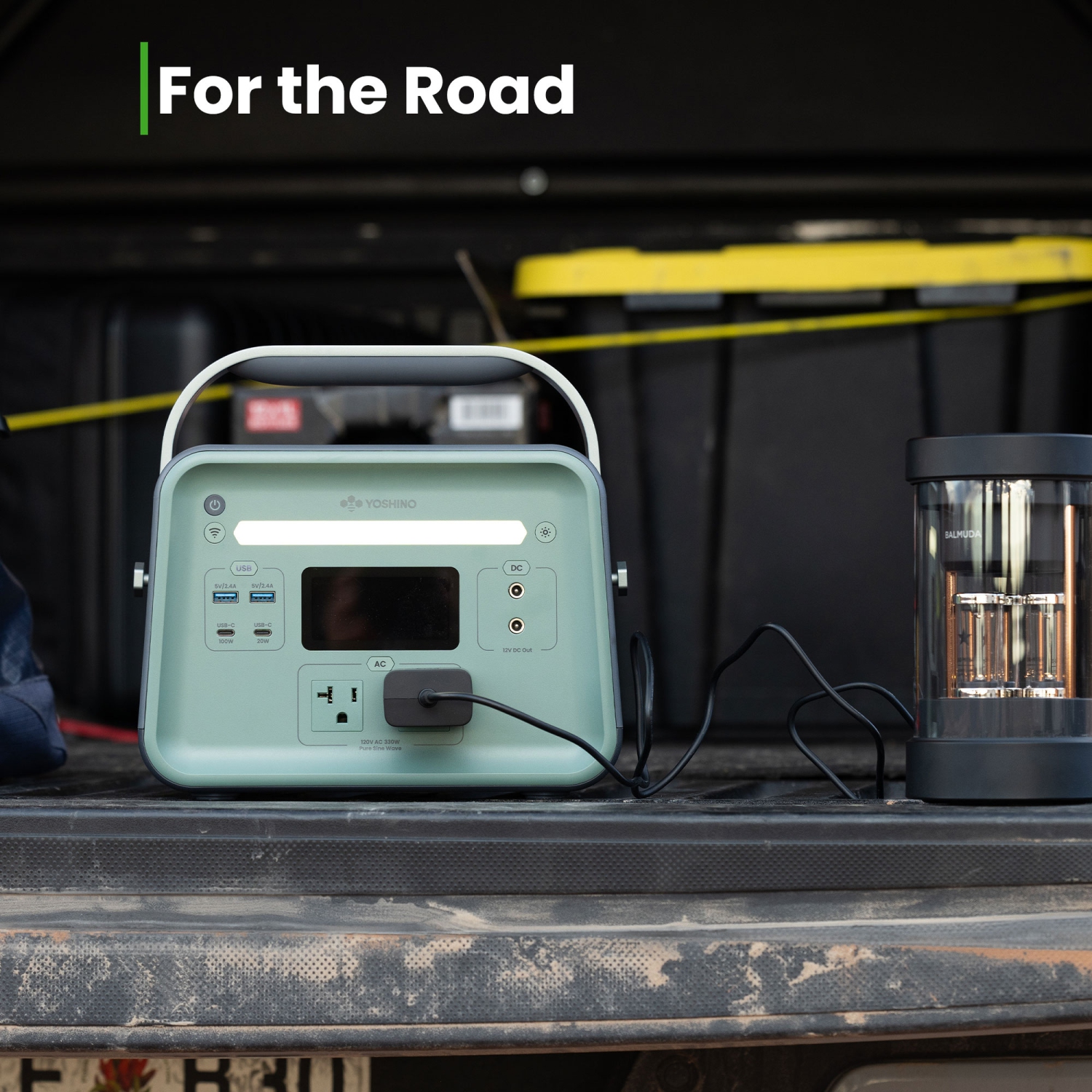 241 Wh de station d'alimentation SSD à 8 ports B330 SST de Yoshino, batterie de secours d'urgence de pointe 330 W/500 W, onde