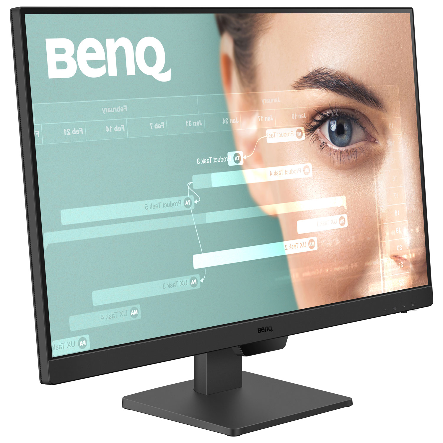 Moniteur de jeu ACL IPS HD intégrale GTG 5 ms 100 Hz 27 po de BenQ - Gris métallique