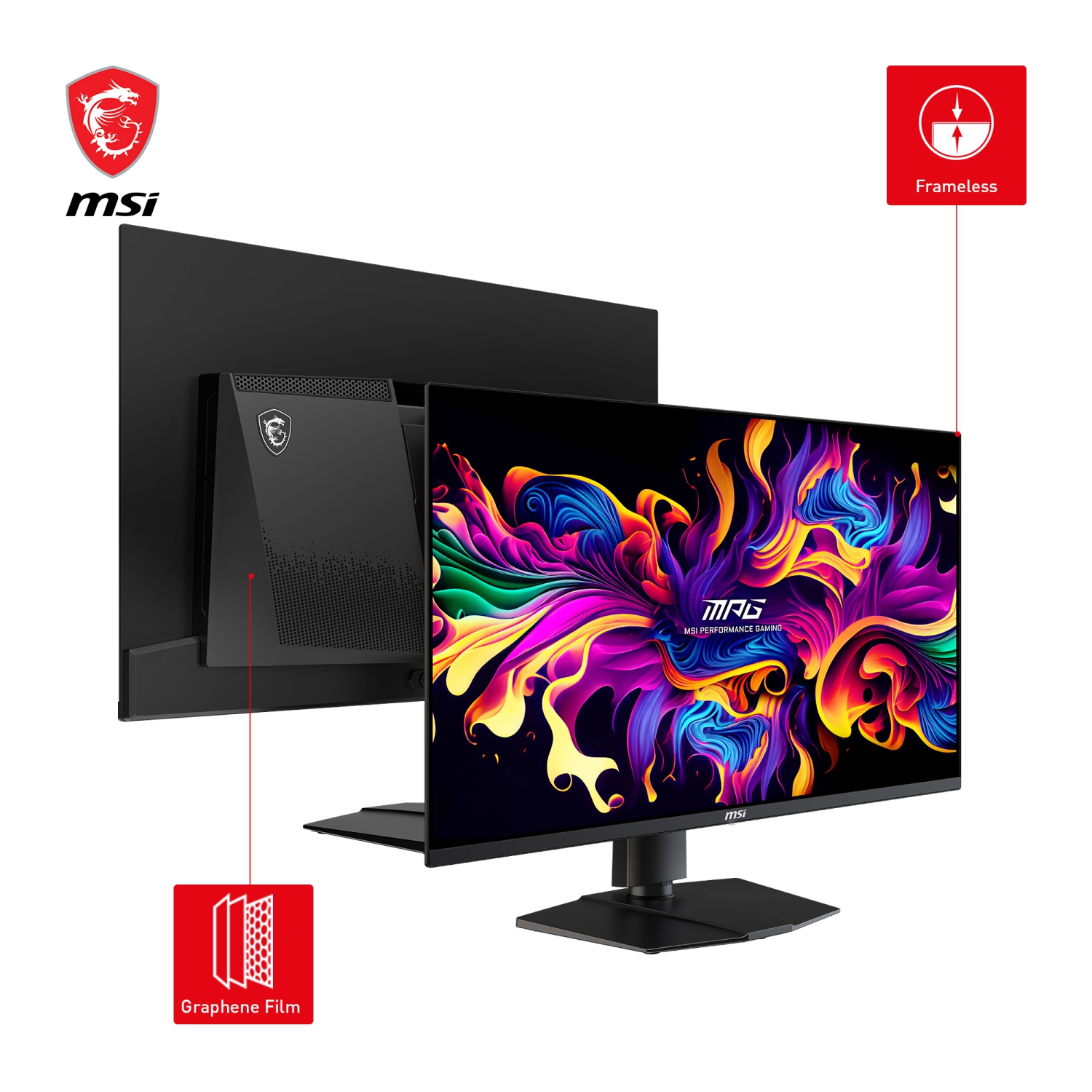 MSI – Moniteur de jeu plat pivotant 240&nbsp;Hz UHD 4K 0,03&nbsp;ms 16:9 QD-OLED, hauteur pivotante, 32&nbsp;po, MAG 321-X QD-OLED