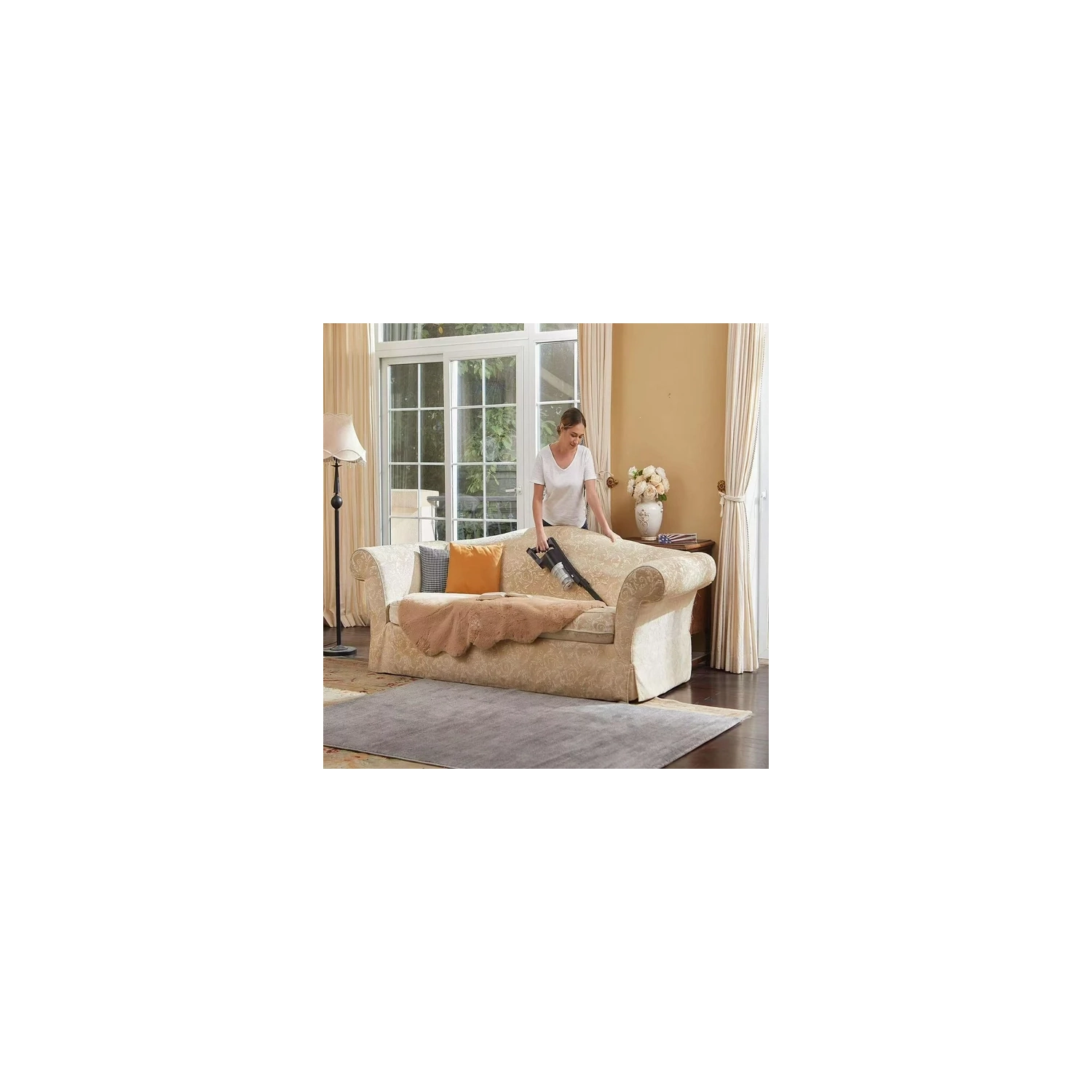 Eureka NEC101CBL Lightweight Cordless Vacuum with Lithium-ion Battery, Whole Home Cleaning