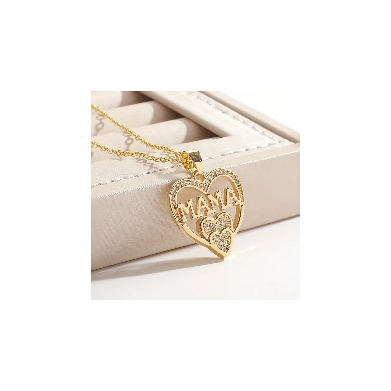 Show Mom You Care: Love Pendant Necklace