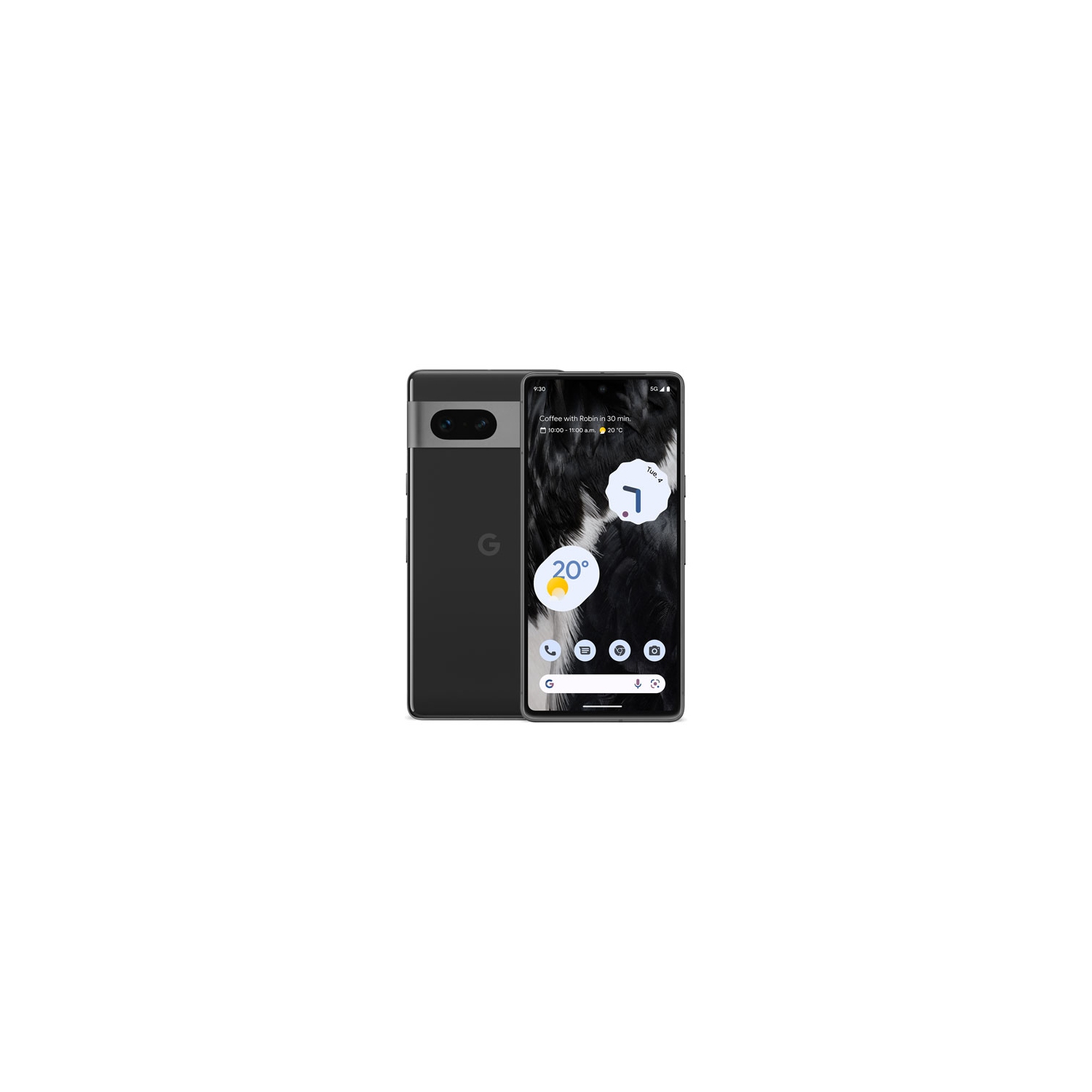Refurbished (Fair) - Google Pixel 7 256GB - Obsidian - Unlocked