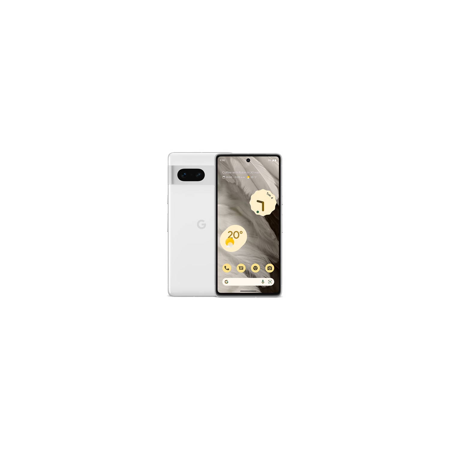 Refurbished (Excellent) - Google Pixel 7 256GB - Snow - Unlocked