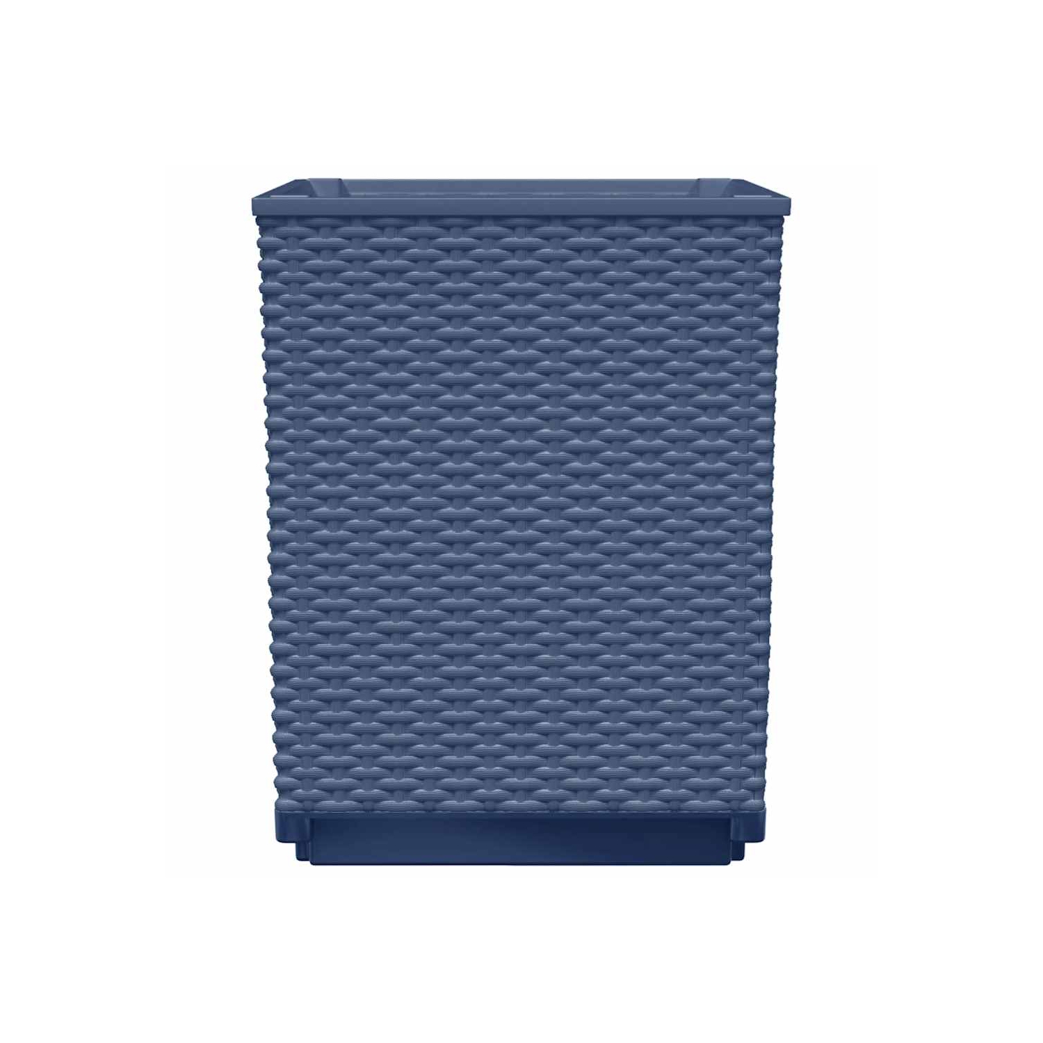 vidaXL Planters 2 pcs Blue Grey 30x30x37 cm Polypropylene