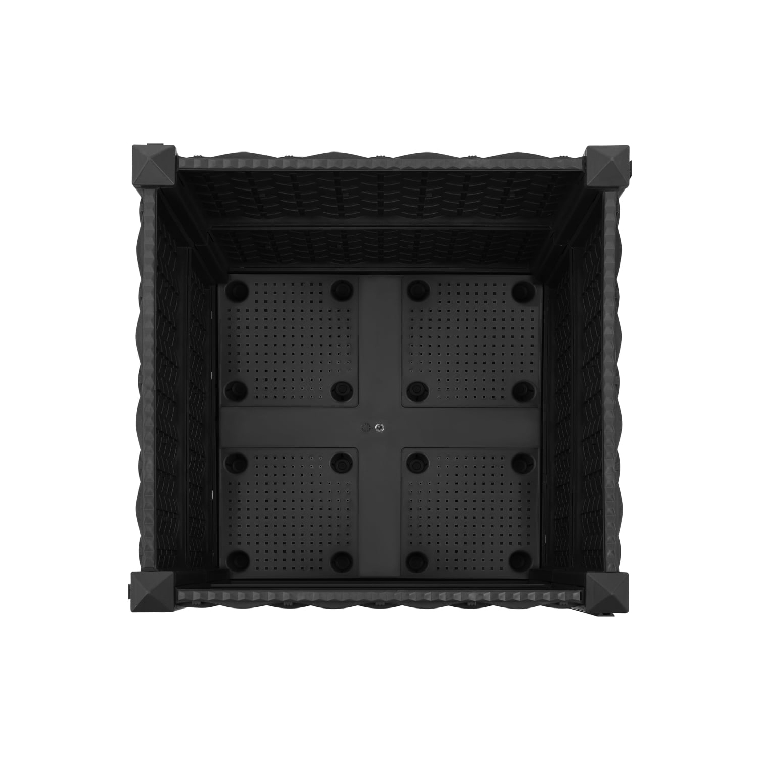 vidaXL Raised Bed 15.7"x15.7"x15" Polypropylene