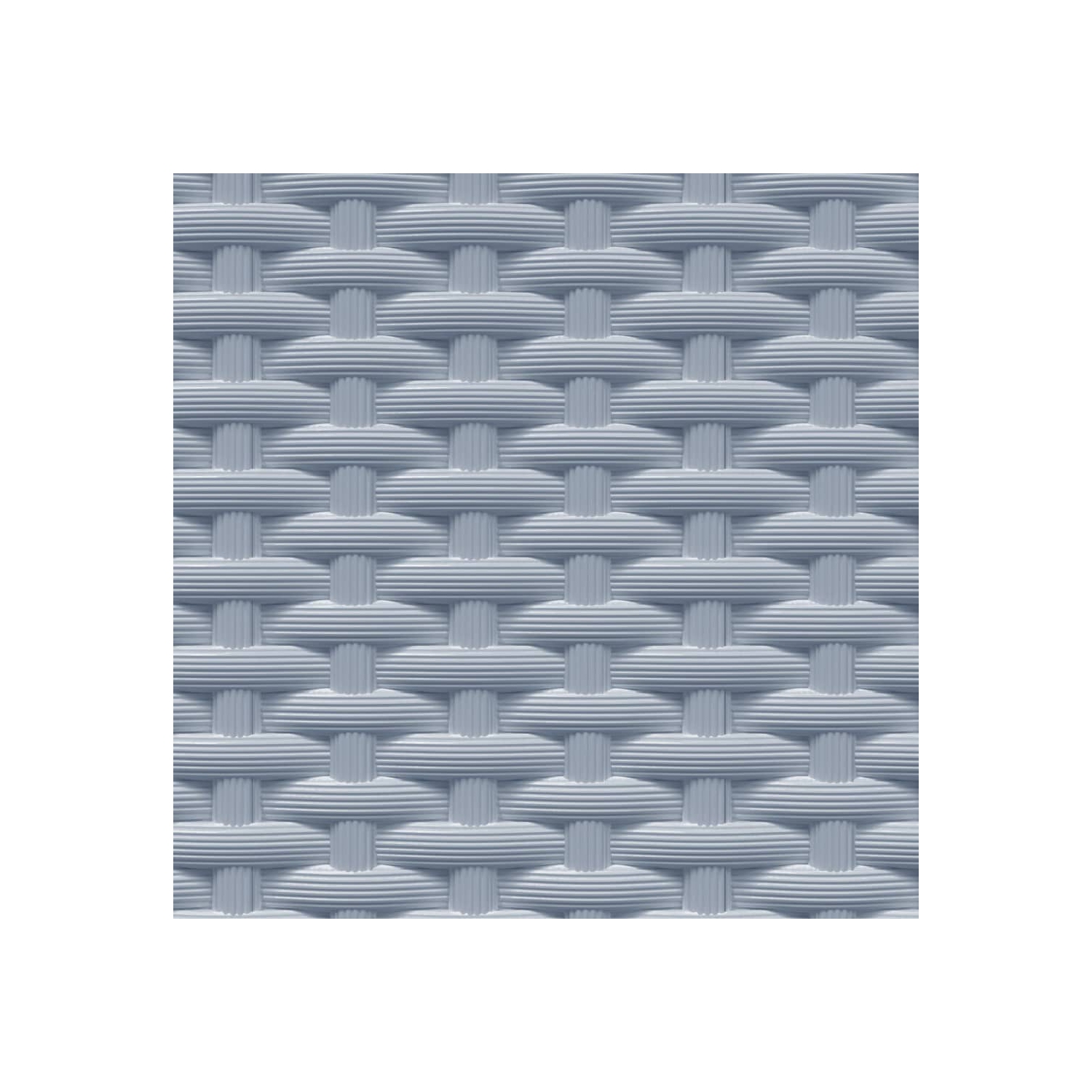 vidaXL Planters 2 pcs Light Grey 30x30x37 cm Polypropylene