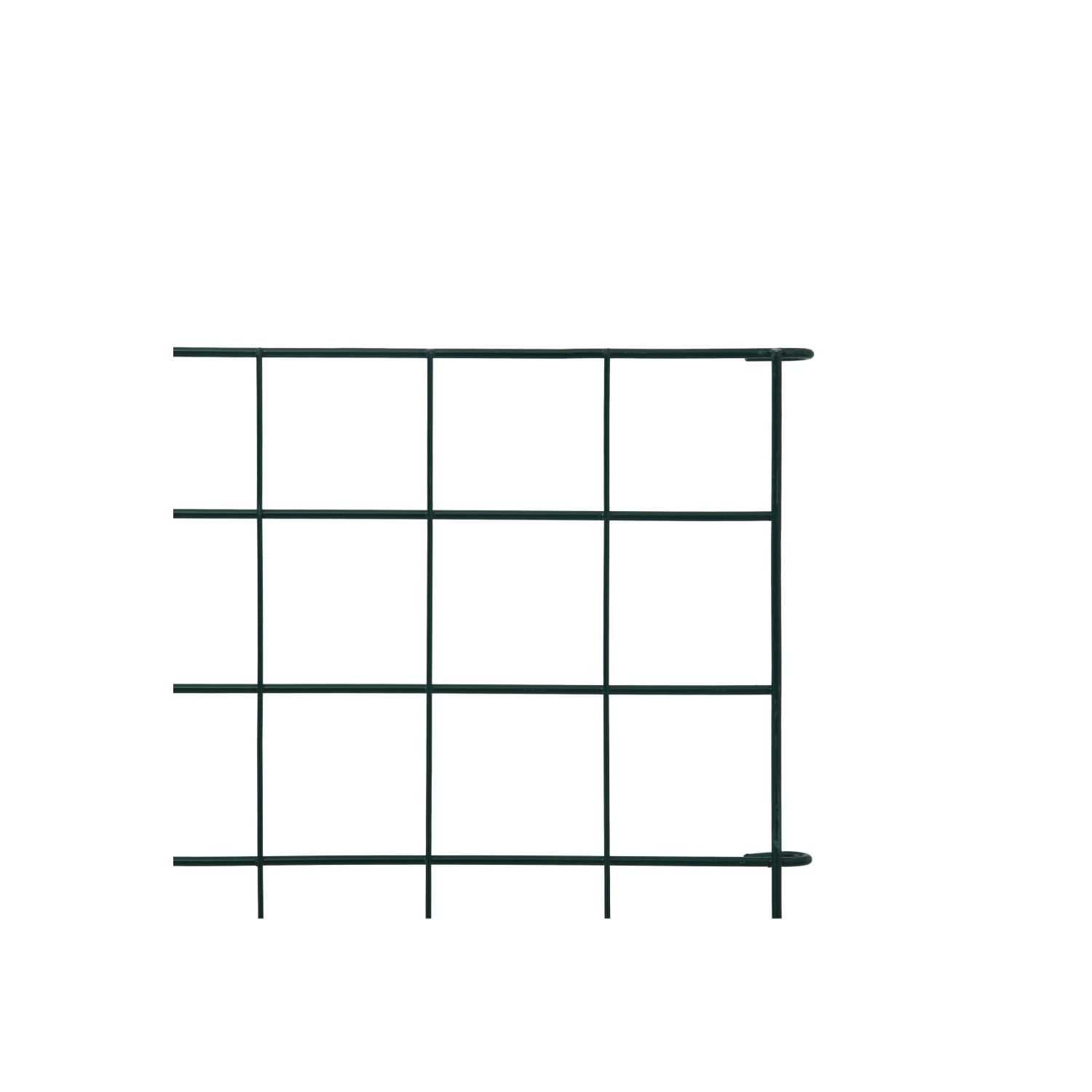 vidaXL Garden Fence Set 77.5x64 cm Green
