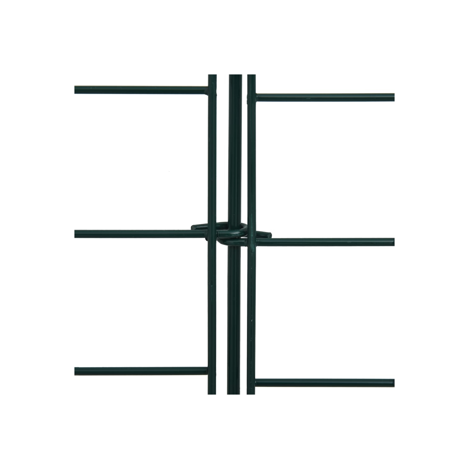 vidaXL Garden Fence Set 77.5x64 cm Green