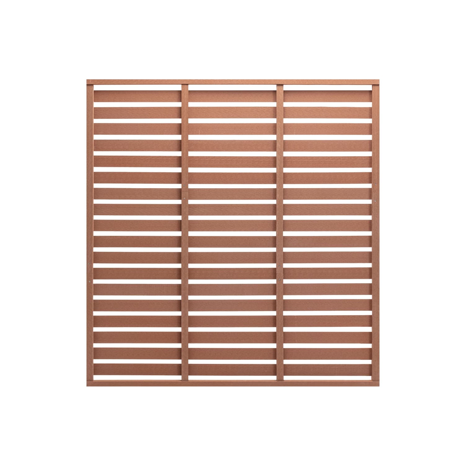 Panneau de clôture vidaXL WPC 180x180&nbsp;cm brun