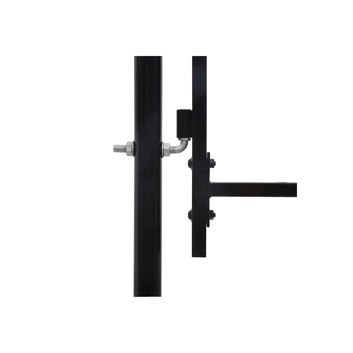 vidaXL Door Fence Gate with Spear Top 100x75 cm