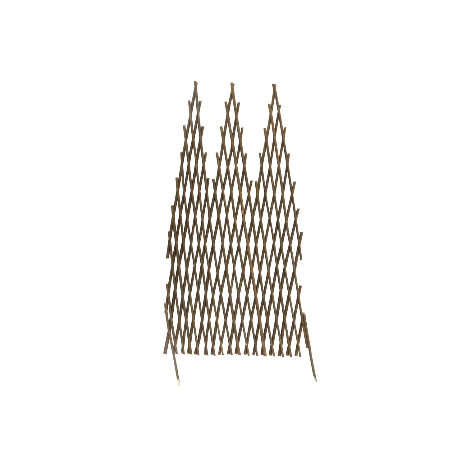 vidaXL Garden Trellis Fences 5 pcs 66.9"x29.5" Willow