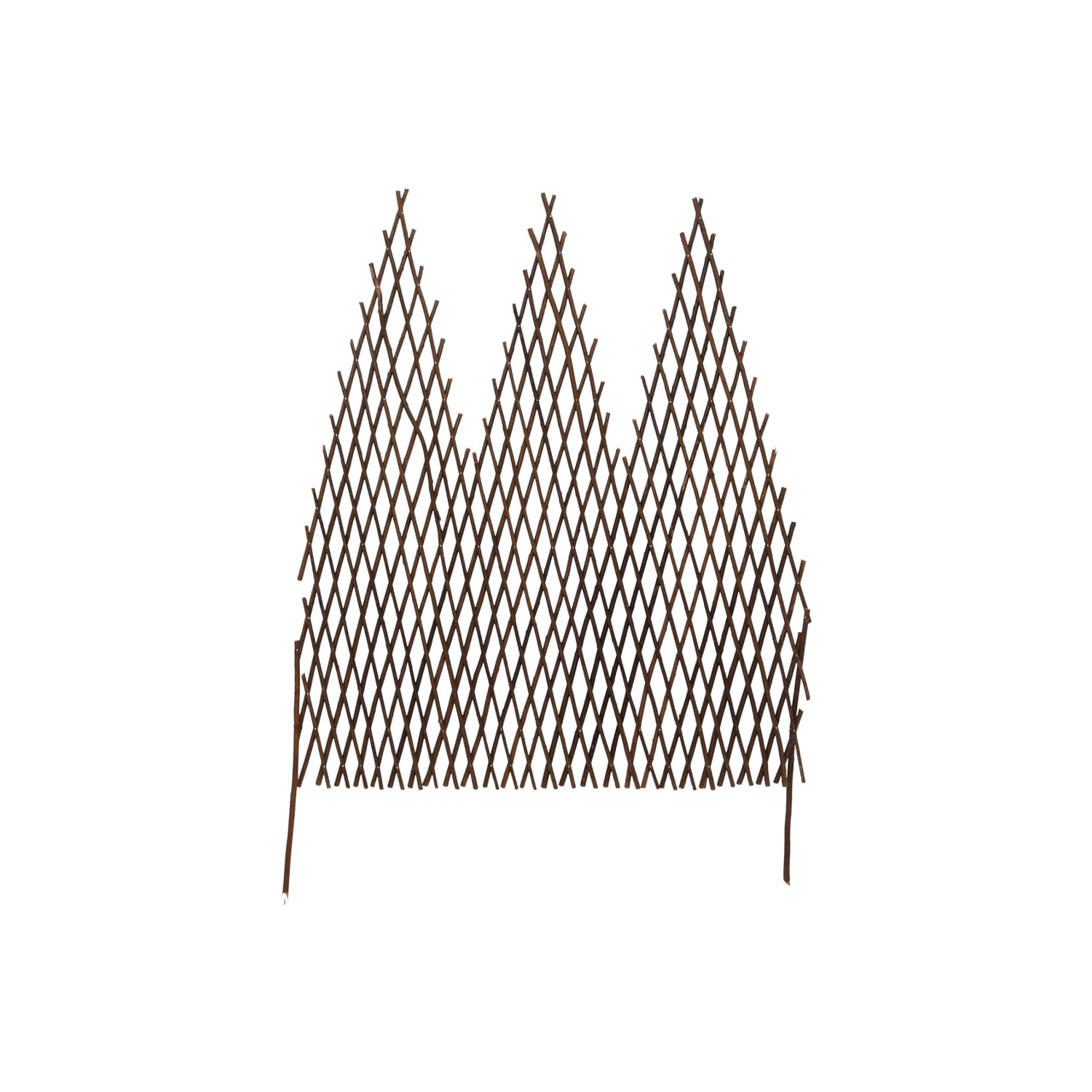 vidaXL Garden Trellis Fences 5 pcs 66.9"x41.3" Willow