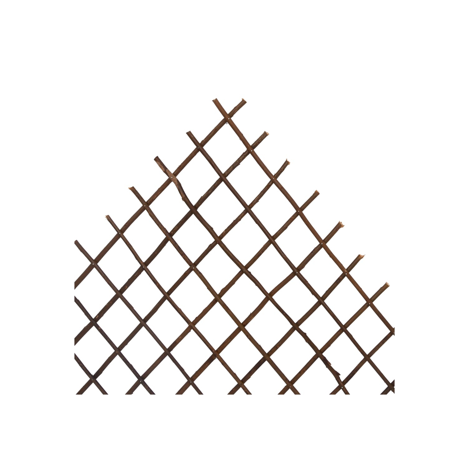 vidaXL Garden Trellis Fences 5 pcs 66.9"x41.3" Willow