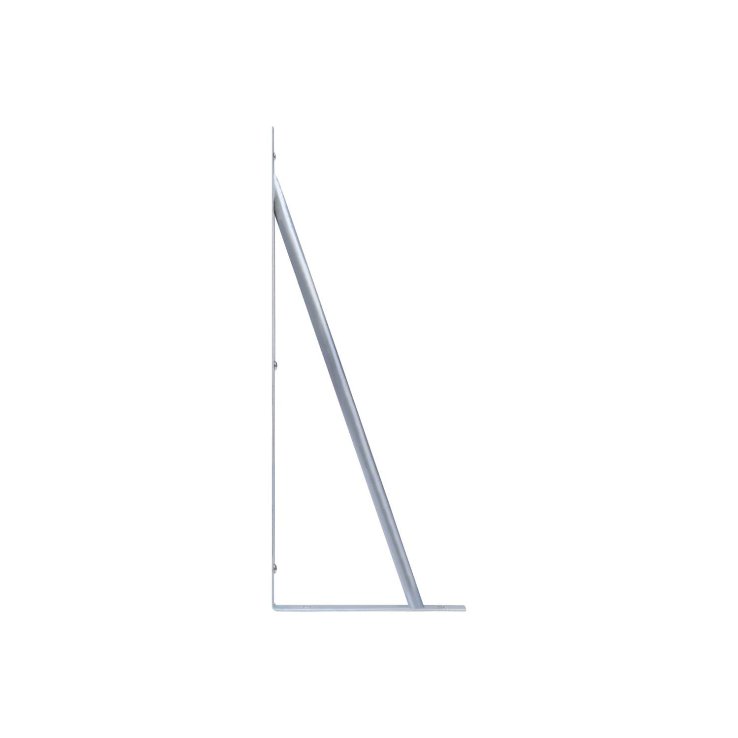 vidaXL Support Brackets for Fence Post 3 pcs Galvanised Steel