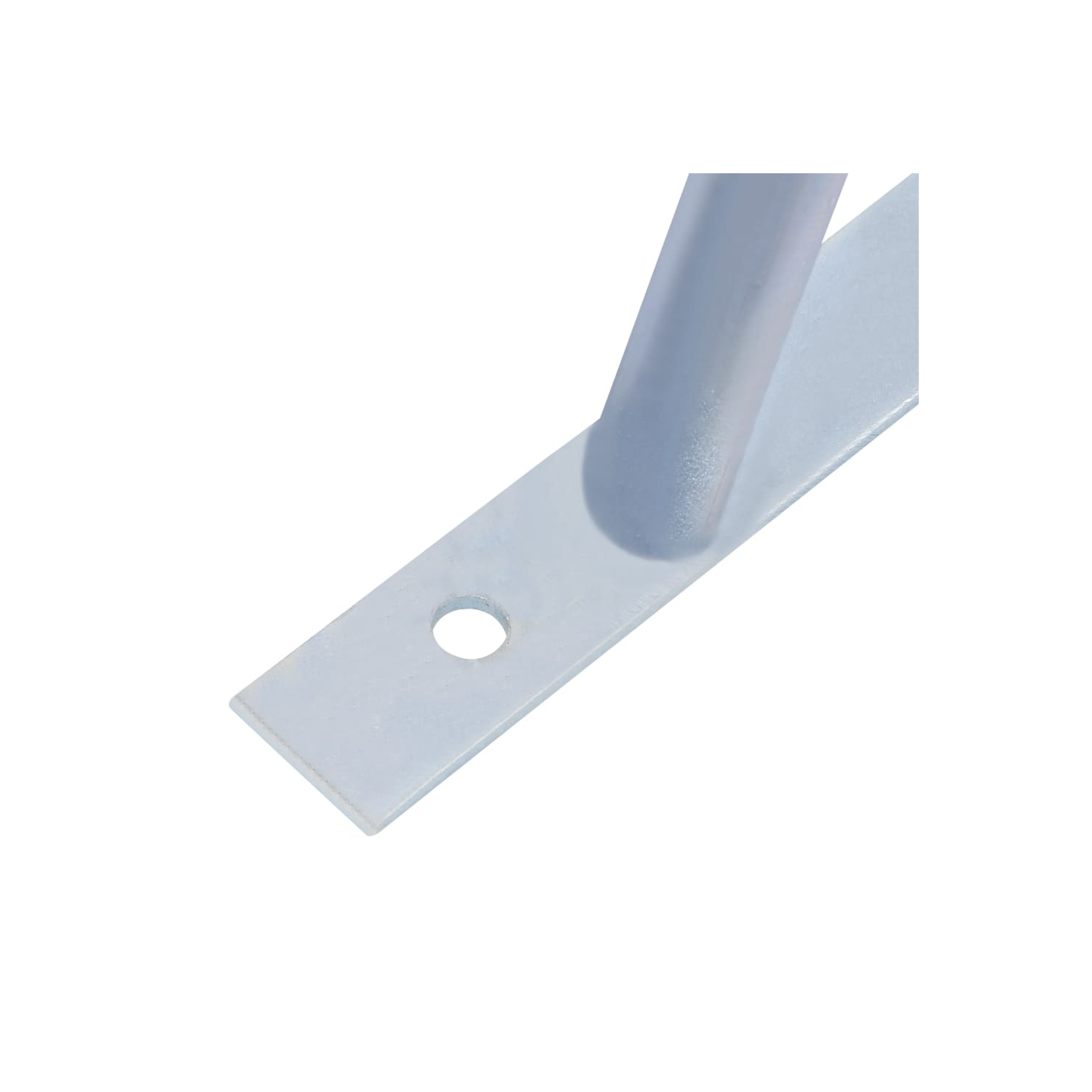 vidaXL Support Brackets for Fence Post 3 pcs Galvanised Steel