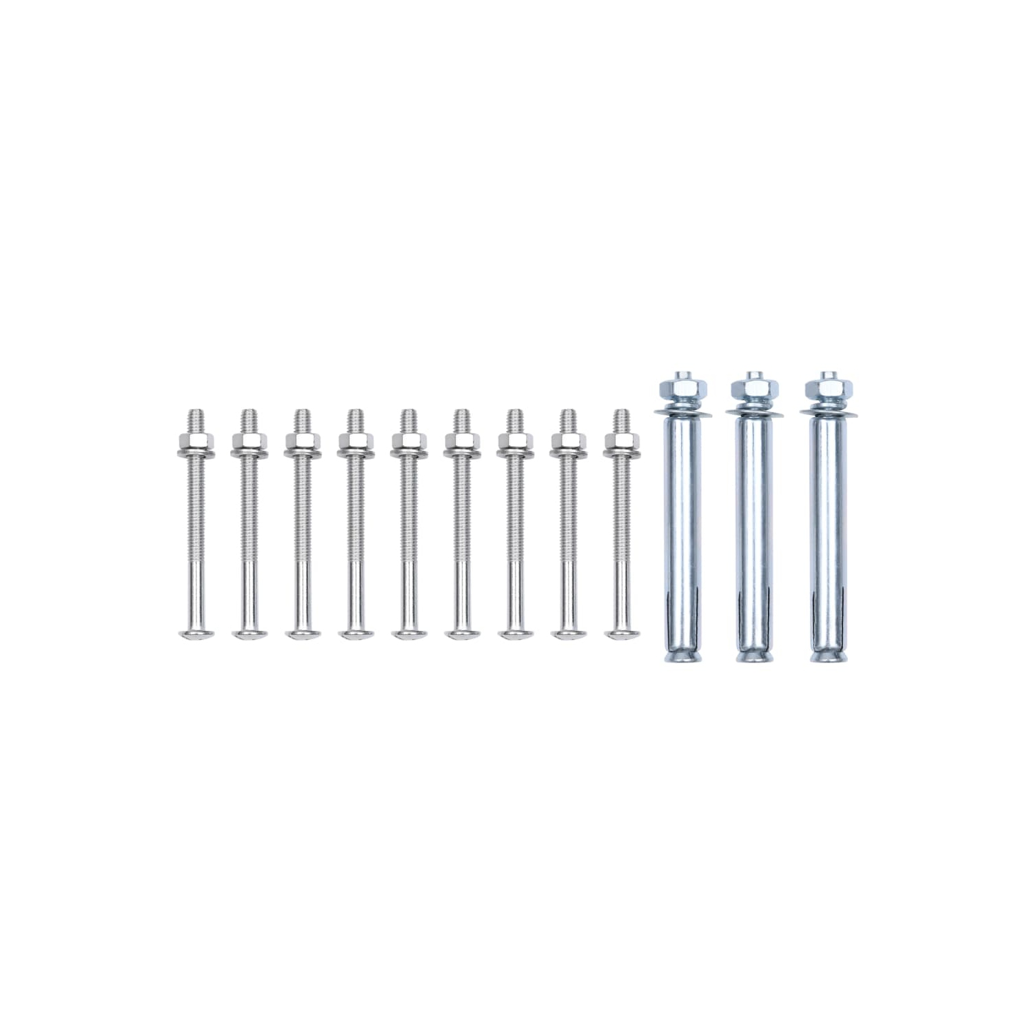 vidaXL Support Brackets for Fence Post 3 pcs Galvanised Steel