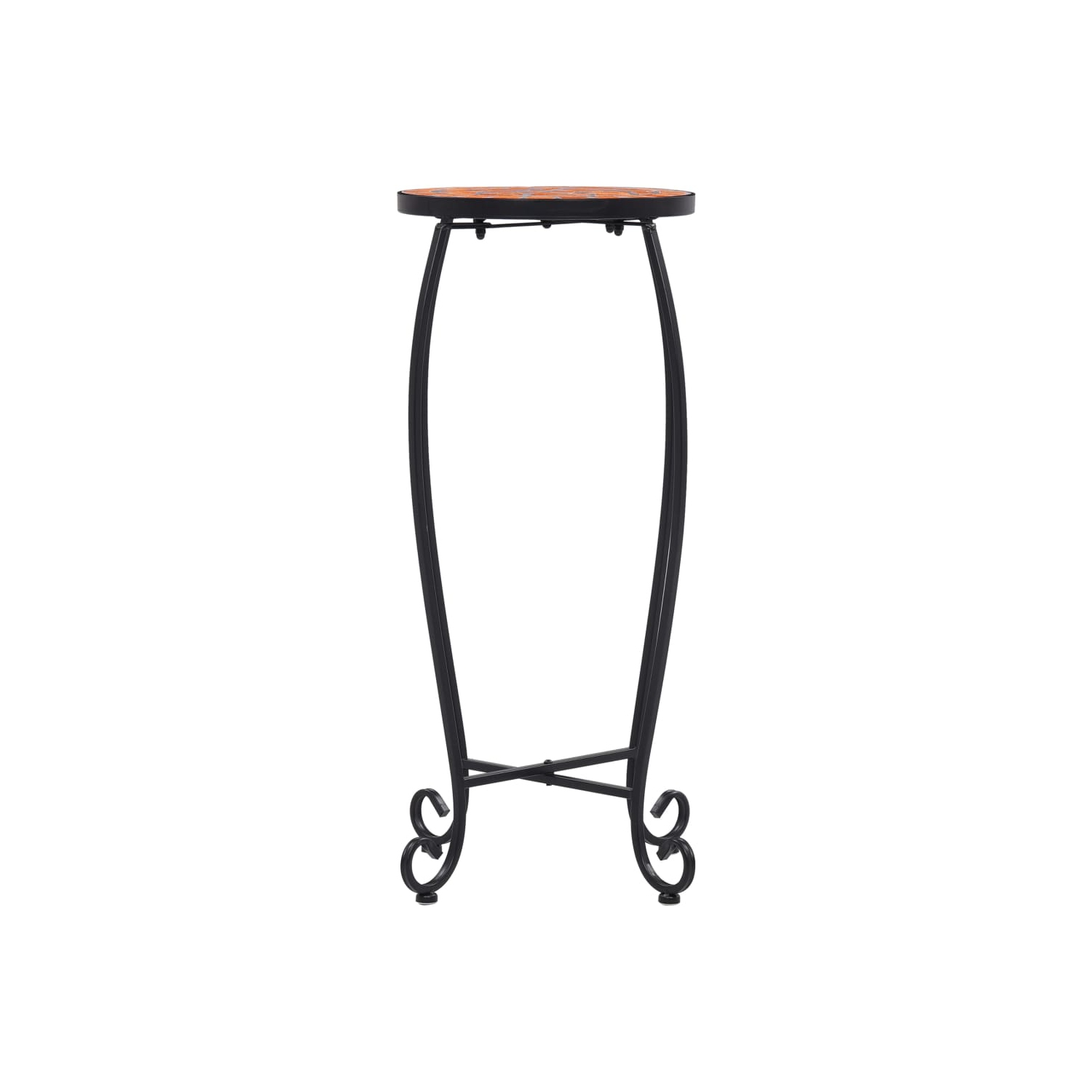 vidaXL Mosaic Tables 3 pcs Terracotta Ceramic