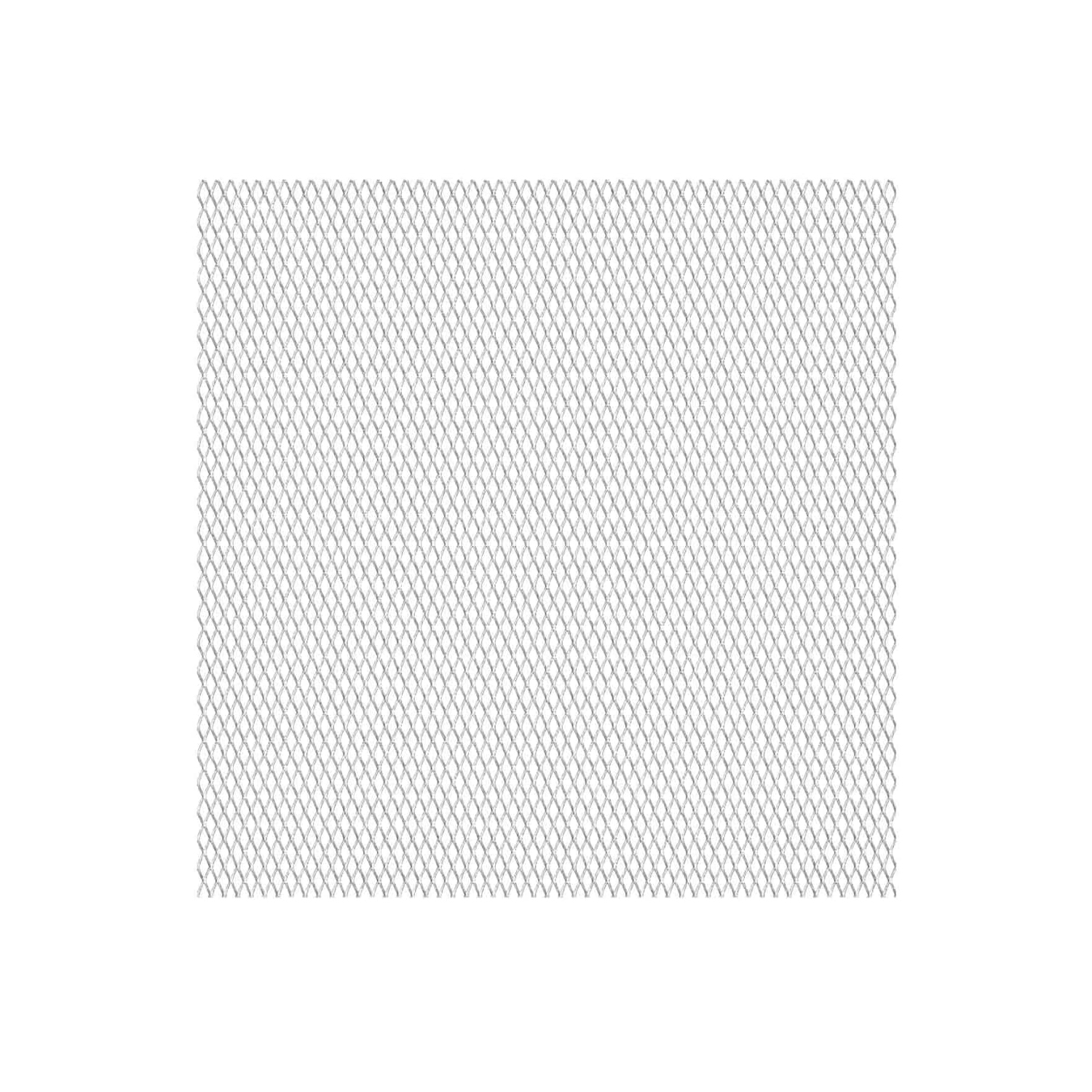 vidaXL Garden Wire Fence Stainless Steel 50x50 cm 20x10x2 mm