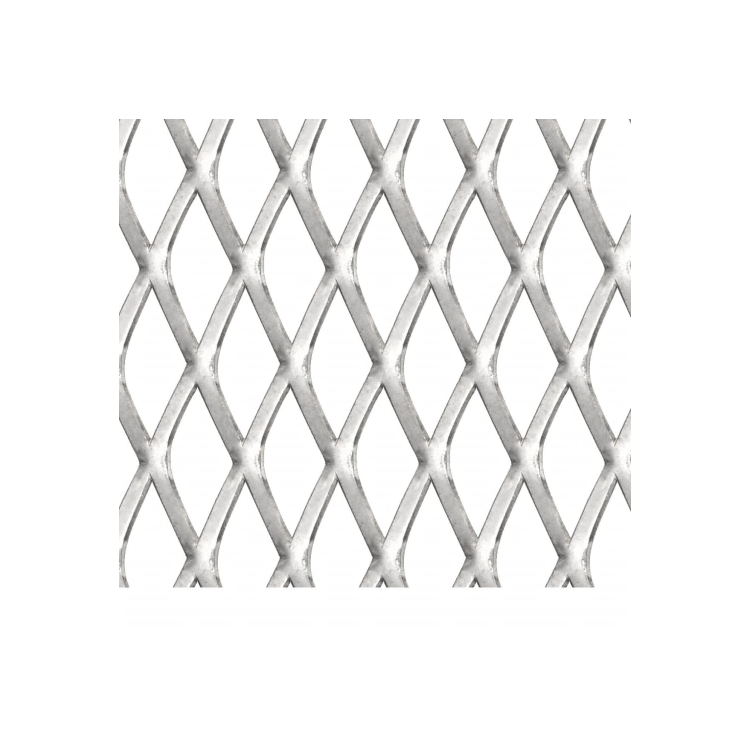 vidaXL Garden Wire Fence Stainless Steel 50x50 cm 20x10x2 mm
