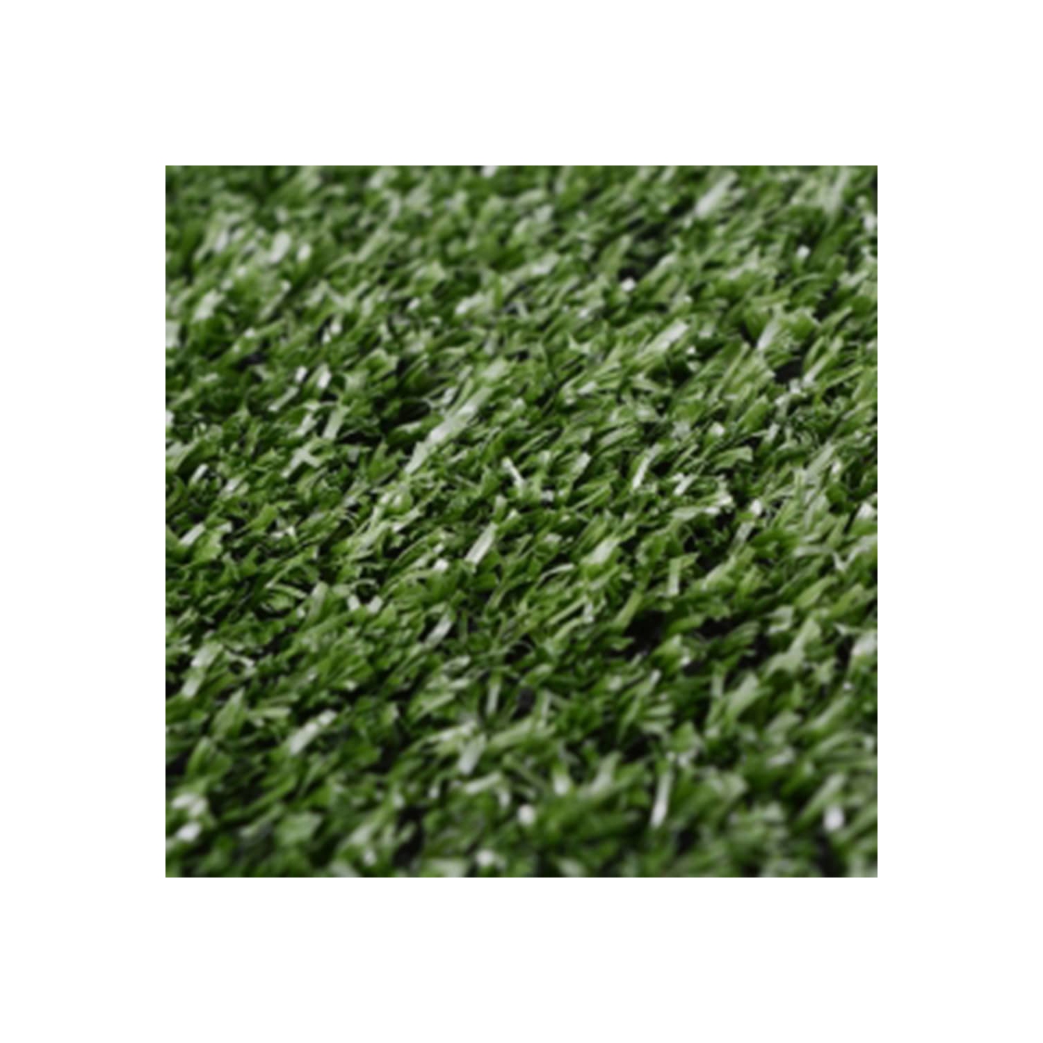vidaXL Artificial Grass 0.3"/0.4" 52.4"x590.6" Green
