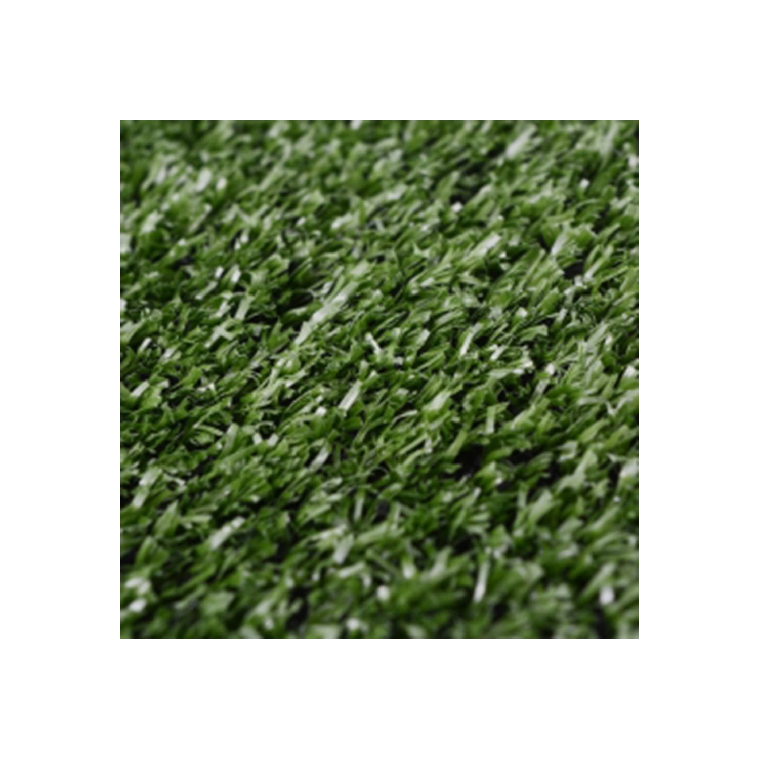 vidaXL Artificial Grass 0.3"/0.4" 19.7"x196.9" Green