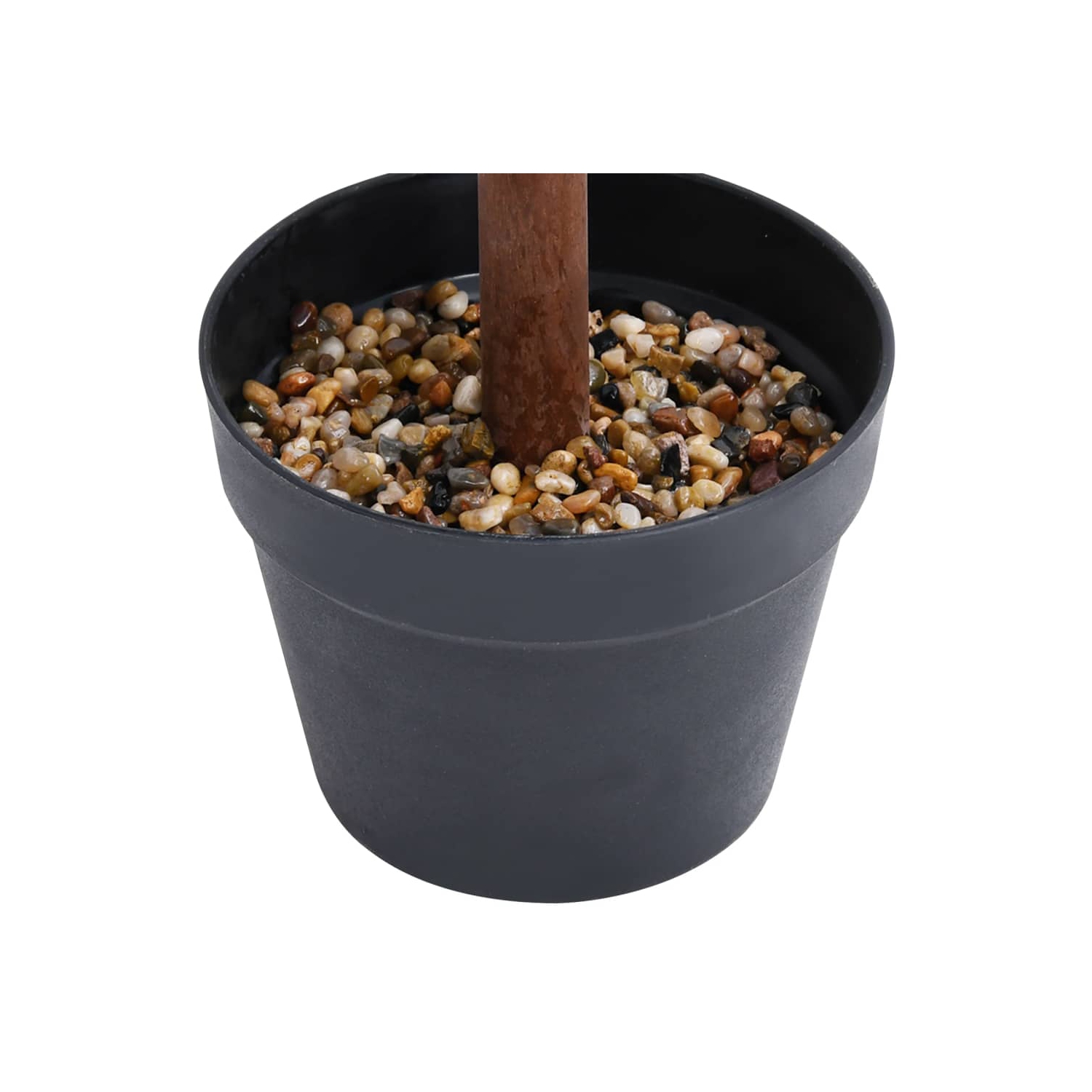 vidaXL Artificial Boxwood Plant with Pot Ball Shaped Green 90 cm