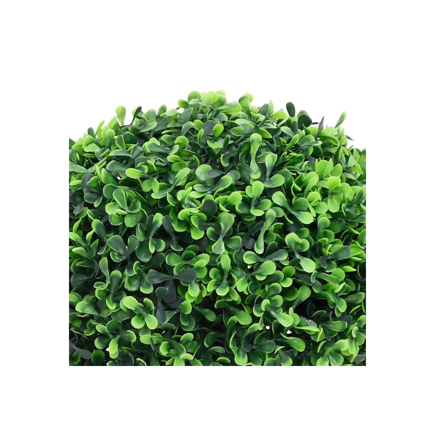 vidaXL Artificial Boxwood Plants 2 pcs with Pots Ball Shaped Green 27 cm