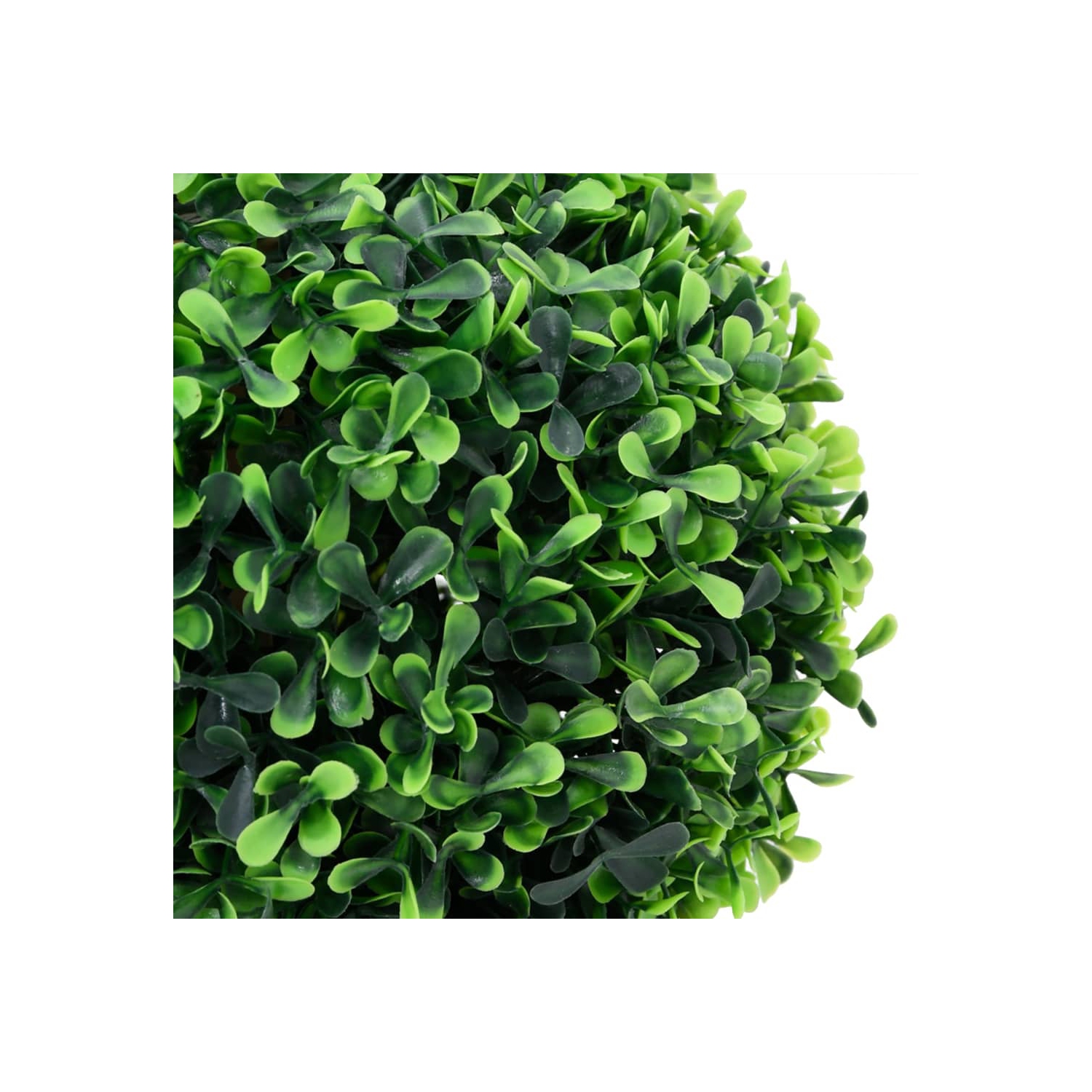 vidaXL Artificial Boxwood Plants 2 pcs with Pots Ball Shaped Green 27 cm